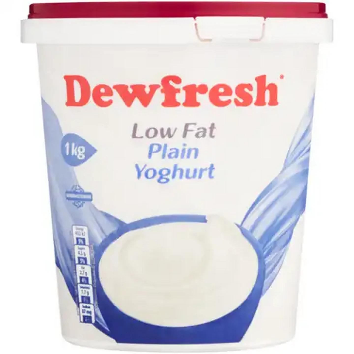 Image of Dewfresh Low Fat Plain Yoghurt 1kg
