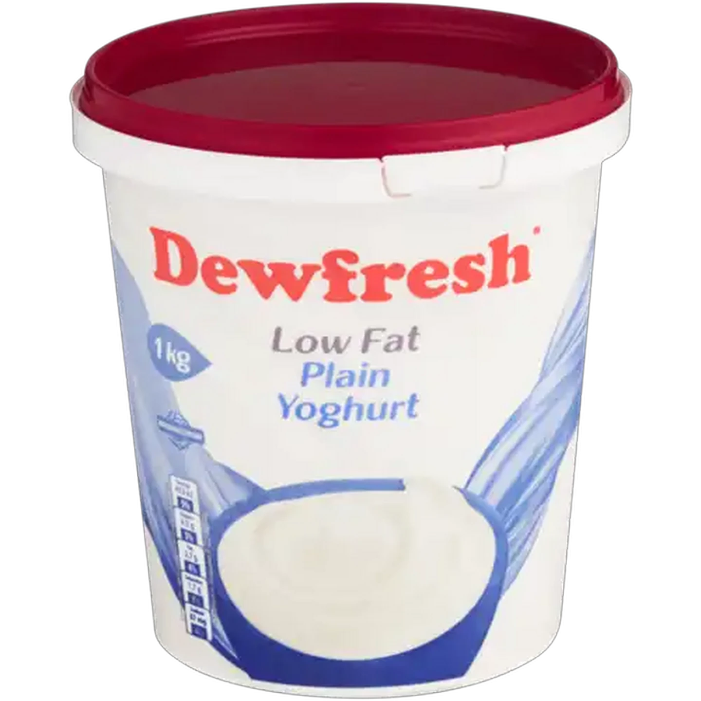 Image of Dewfresh Low Fat Plain Yoghurt 1kg