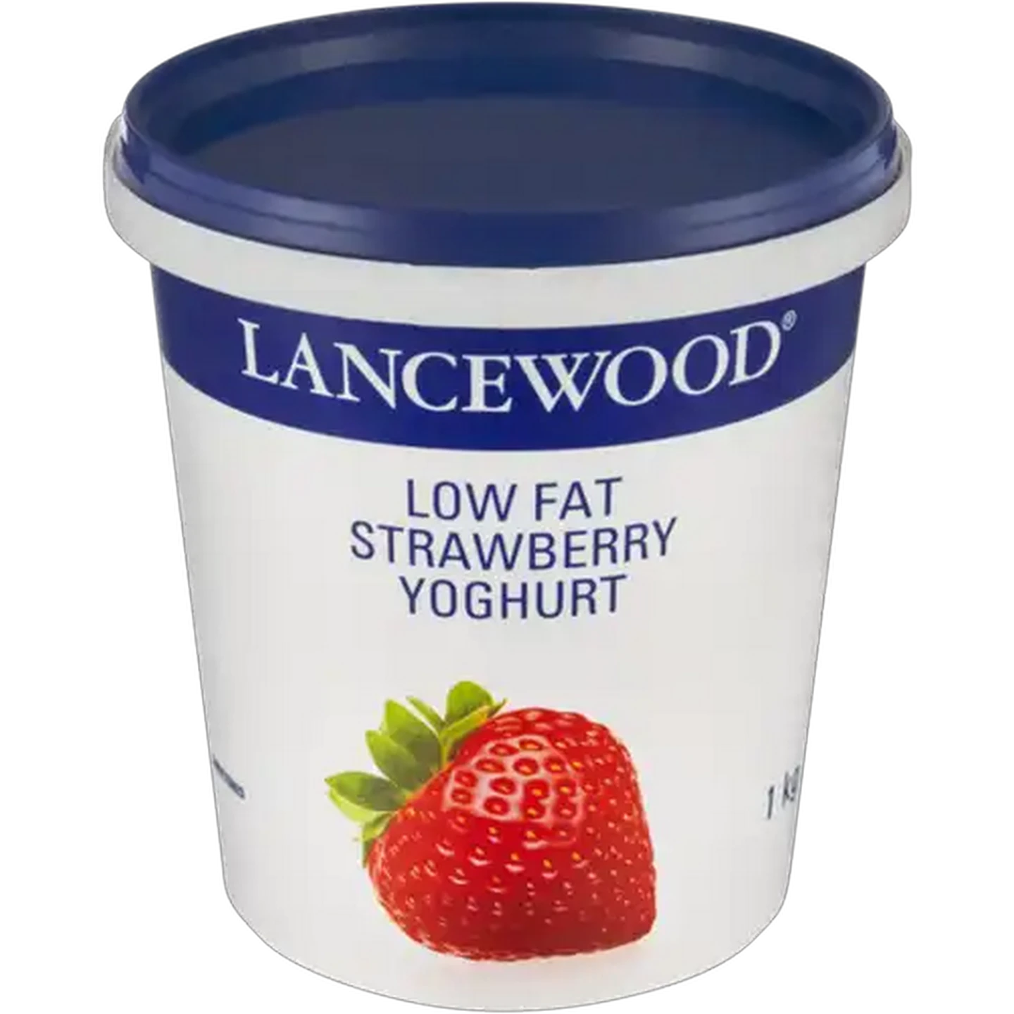Image of LANCEWOOD Strawberry Flavoured Low Fat Yoghurt 1kg