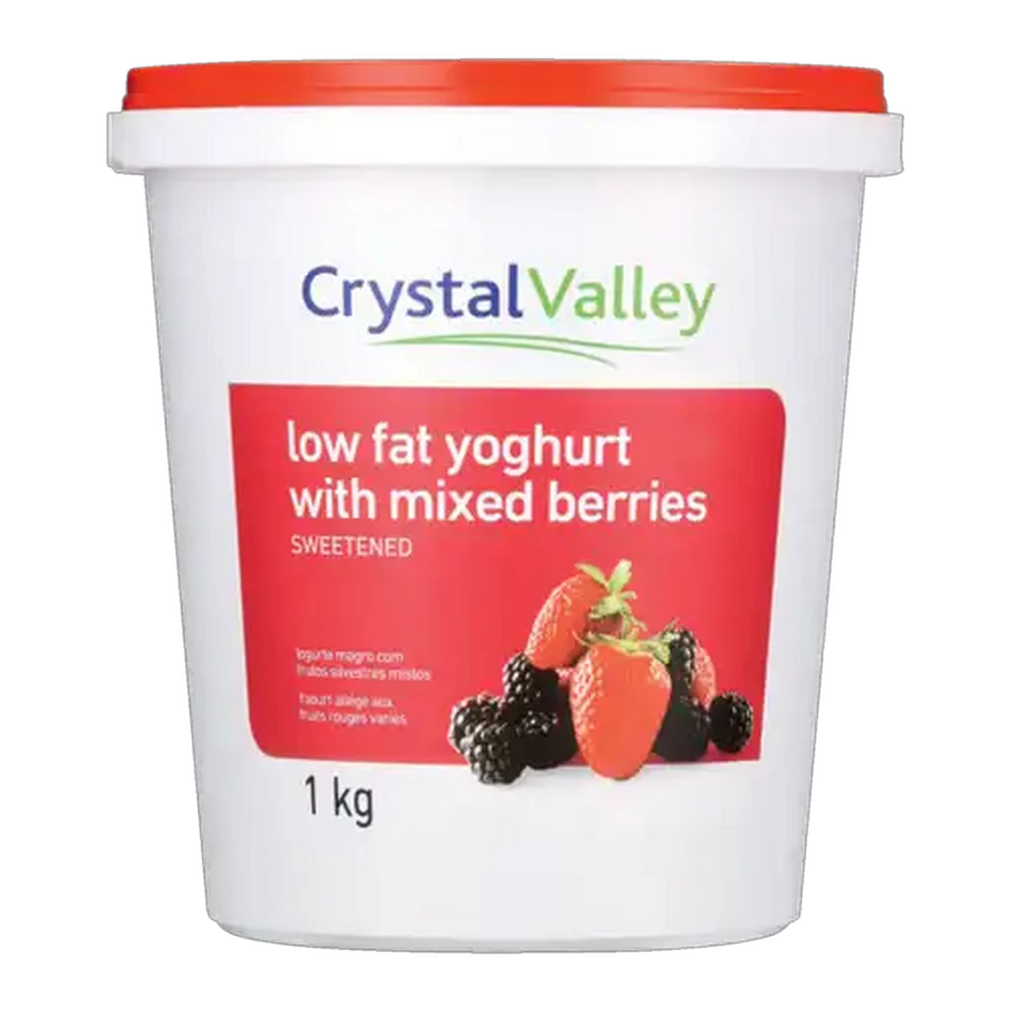 Image of Crystal Valley Low Fat Mixed Berries Yoghurt 1kg