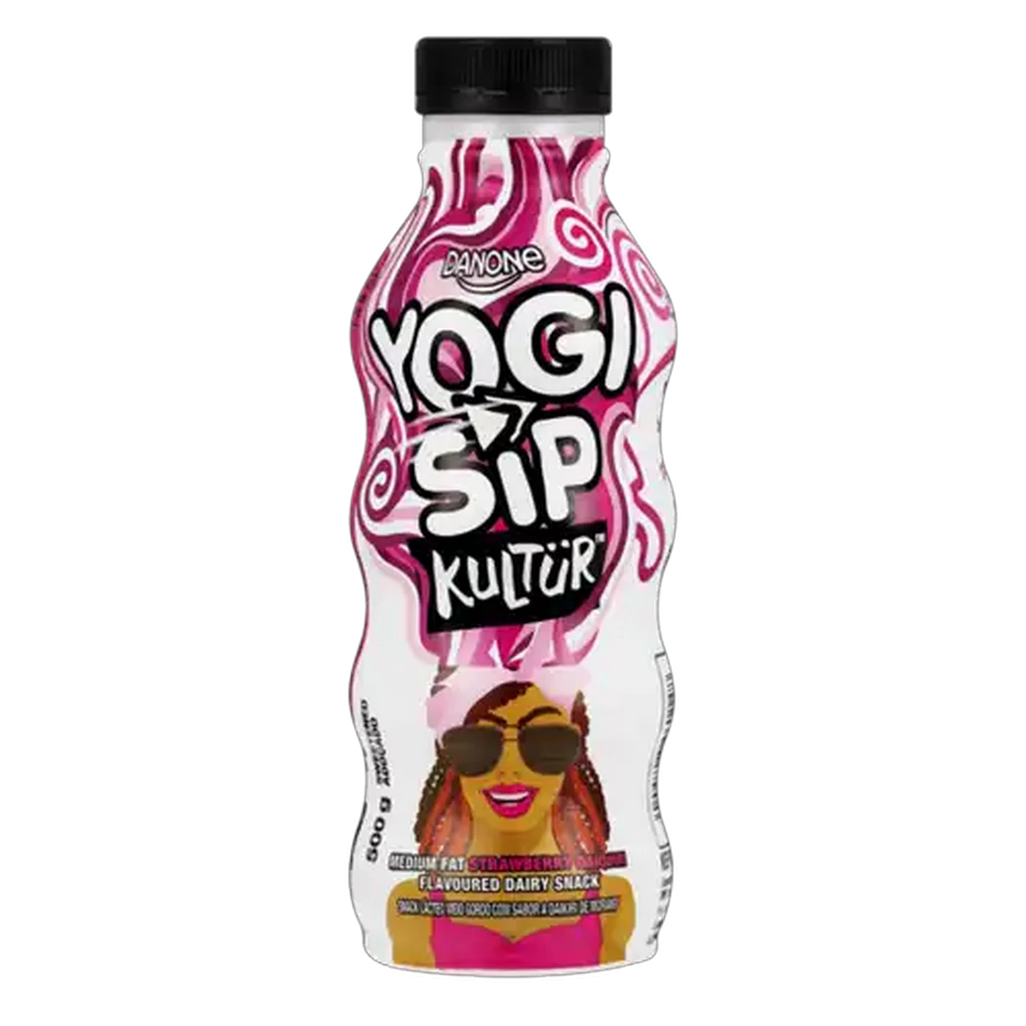 Image of Danone Yogi Sip Strawberry Daiquiri Flavoured Dairy Snack 500g