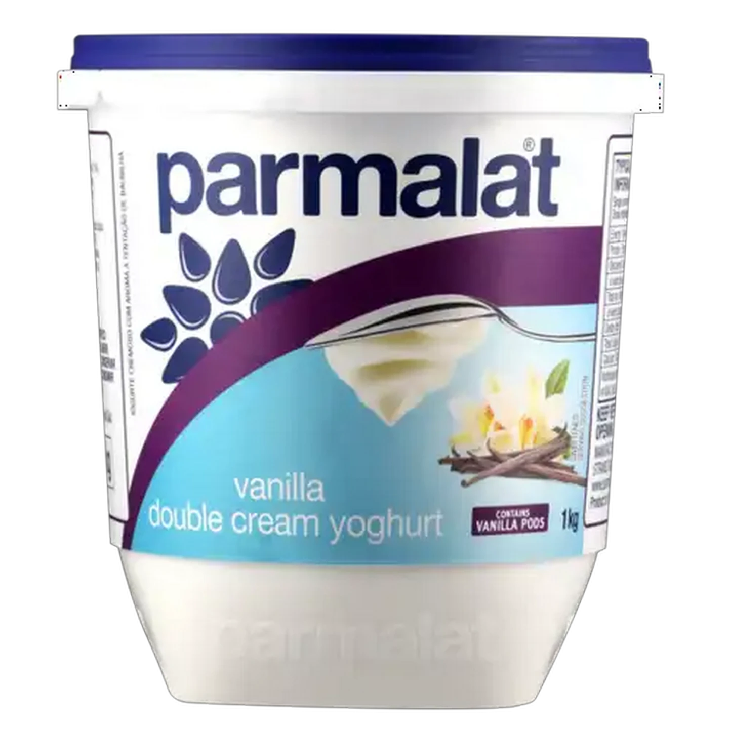 Image of Parmalat Vanilla Flavoured Double Cream Yoghurt 1kg