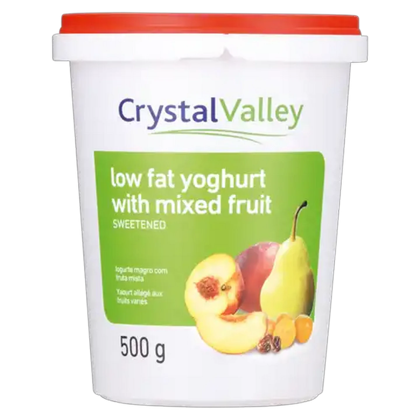Image of Crystal Valley Mixed Fruit Low Fat Yoghurt 500g