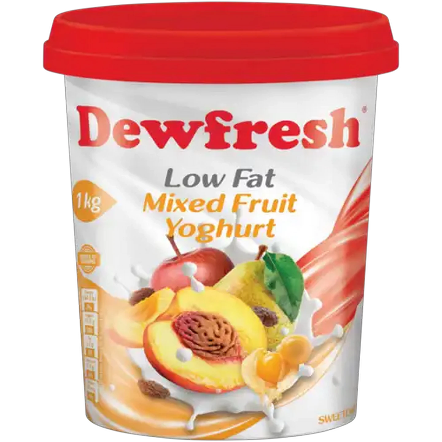 Image of Dewfresh Mixed Fruit Low Fat Yoghurt 1kg