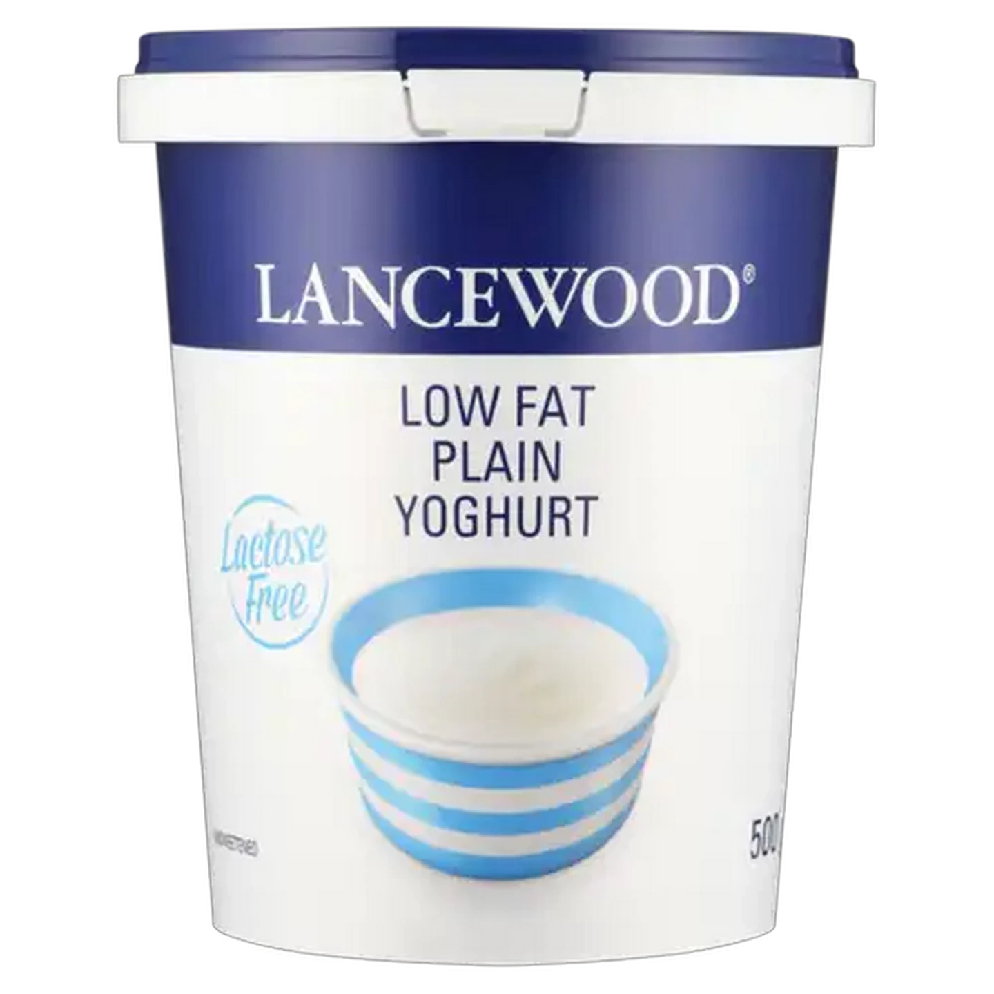 Image of LANCEWOOD Plain Lactose Free Low Fat Yoghurt 500g