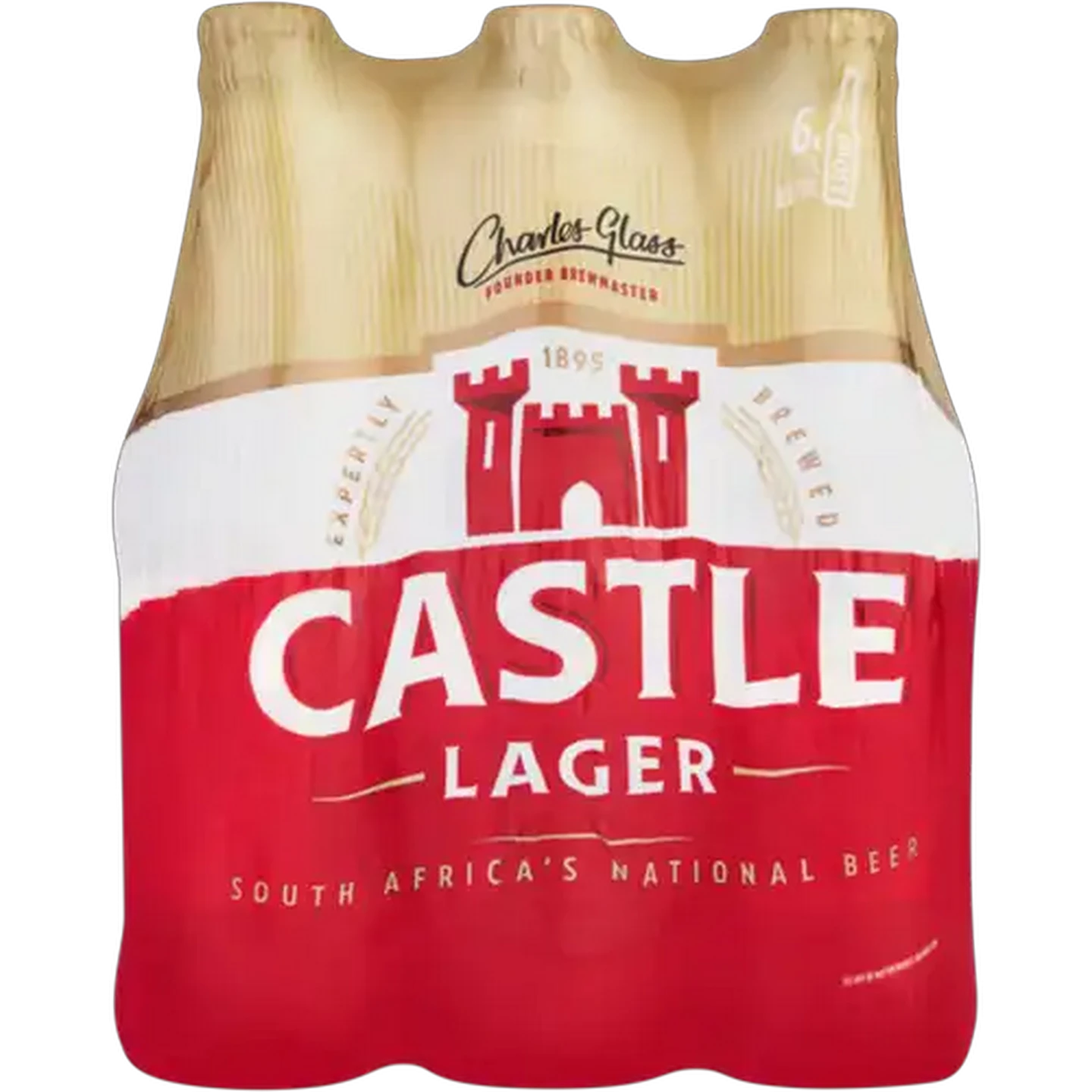 Image of Castle Lager Bottles 6 x 330ml