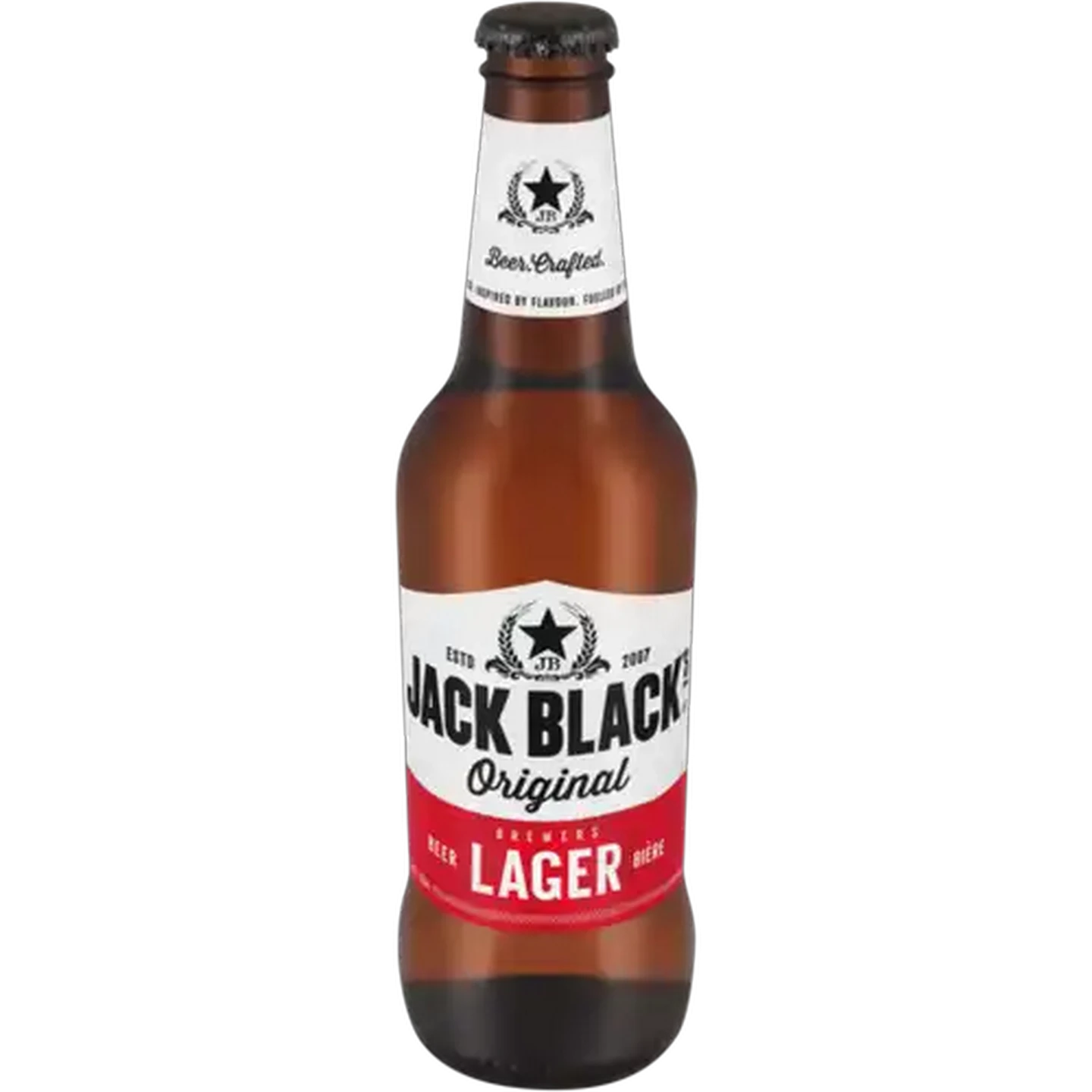 Image of Jack Black's Brewers Lager Bottle 330ml