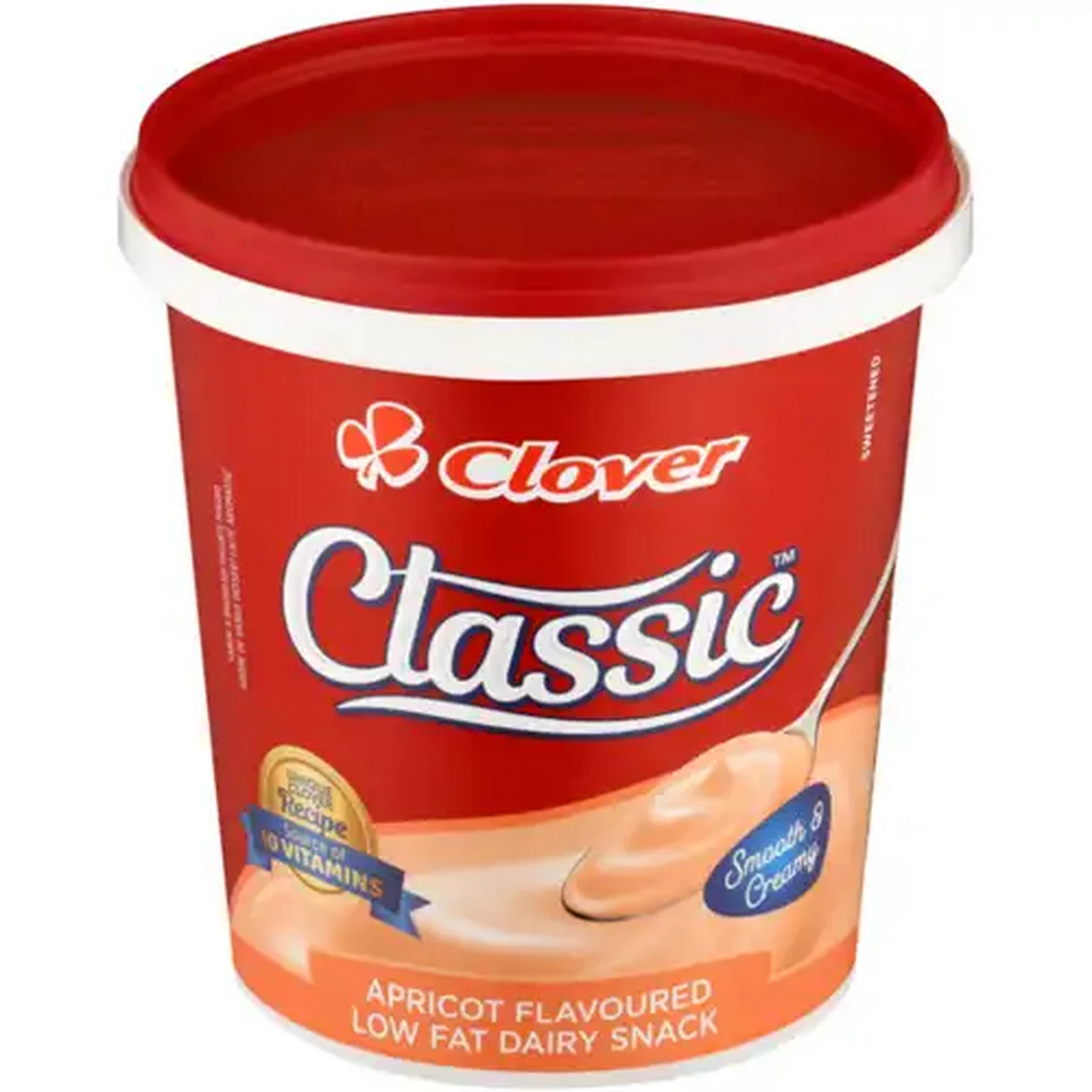 Image of Clover Classic Apricot Flavoured Low Fat Dairy Snack 1kg