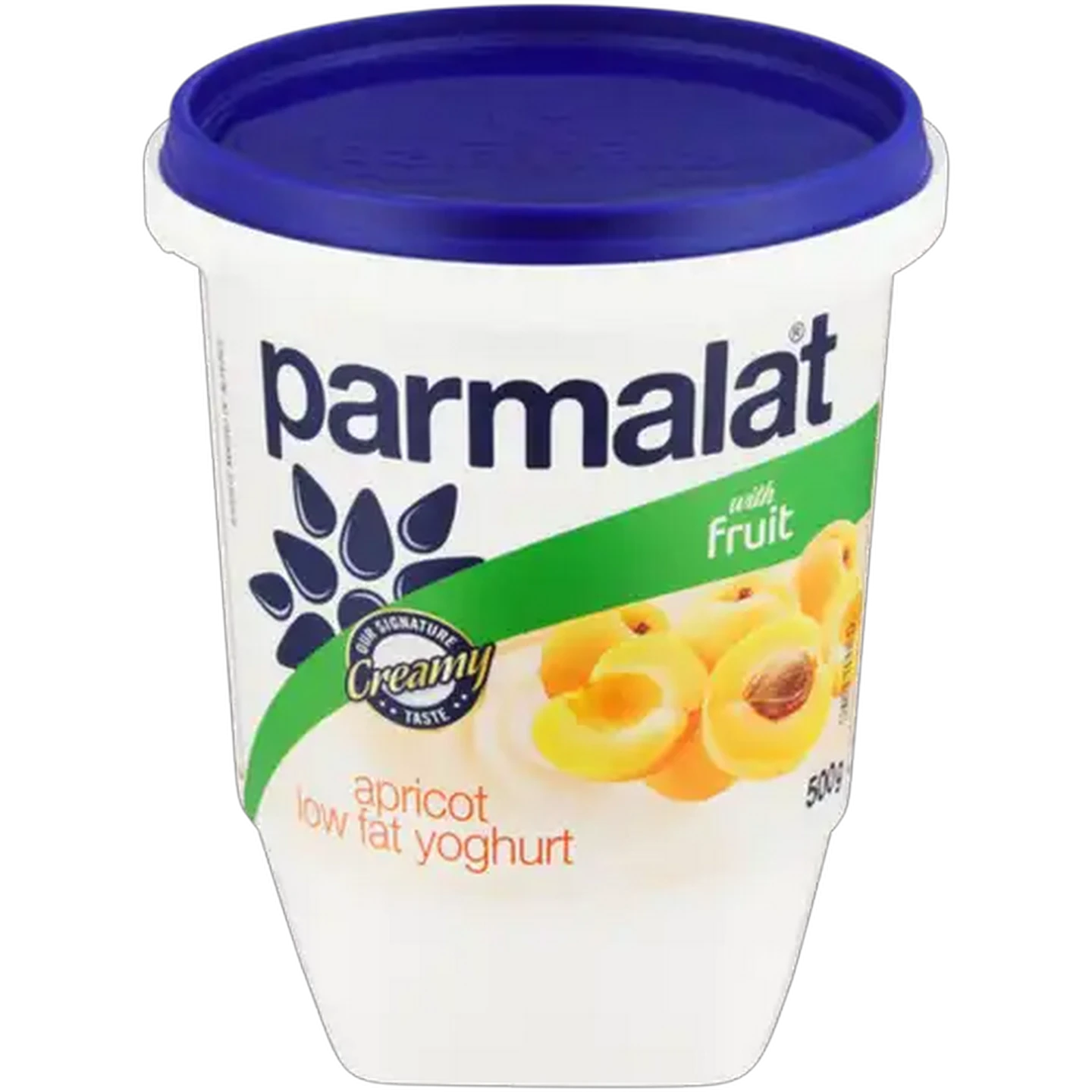 Image of Parmalat Apricot Low Fat Yoghurt with Fruit 500g