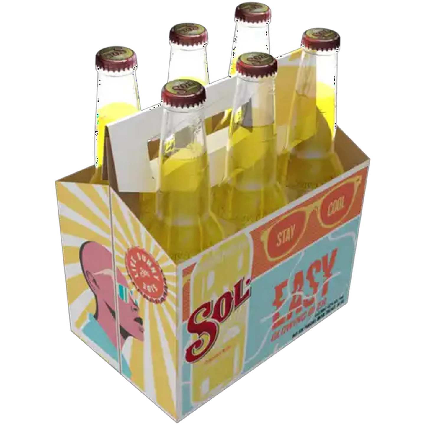 Image of Sol Premium Lager Beer Bottles 6 x 330ml