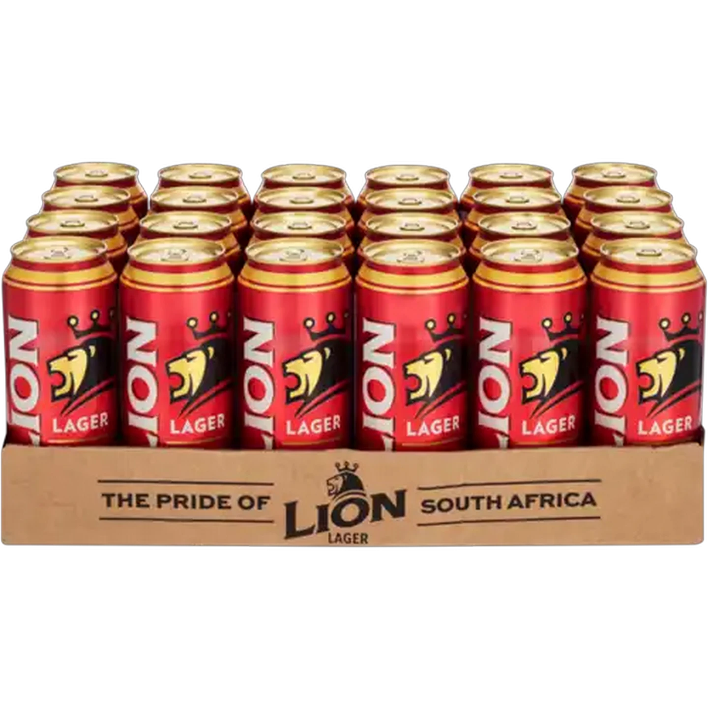 Image of Lion Lager Beer Cans 24 x 500ml