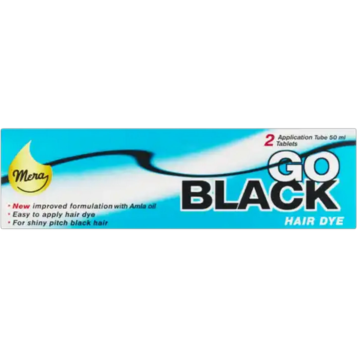 Image of Go Black Hair Colour 50ml
