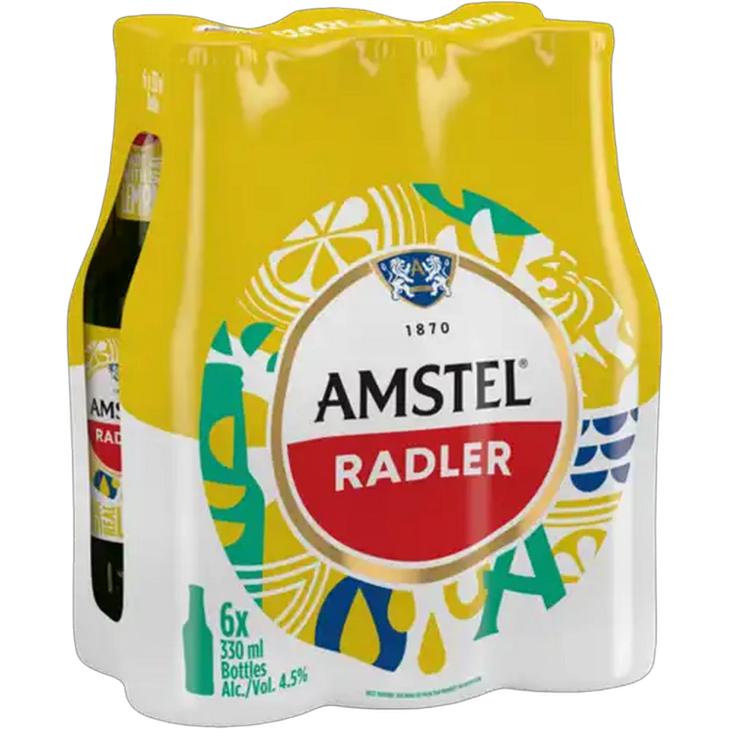 Image of Amstel Radler Beer Bottles 6 x 330ml