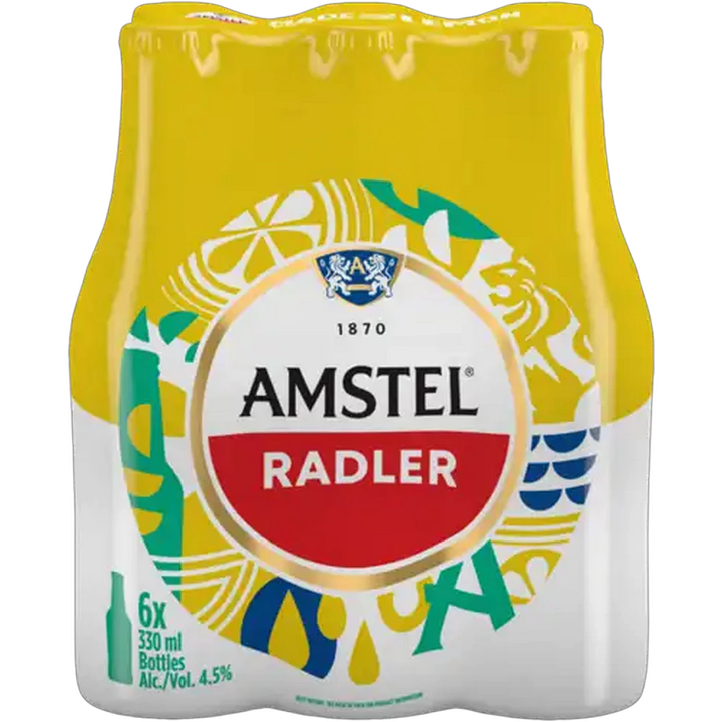 Image of Amstel Radler Beer Bottles 6 x 330ml