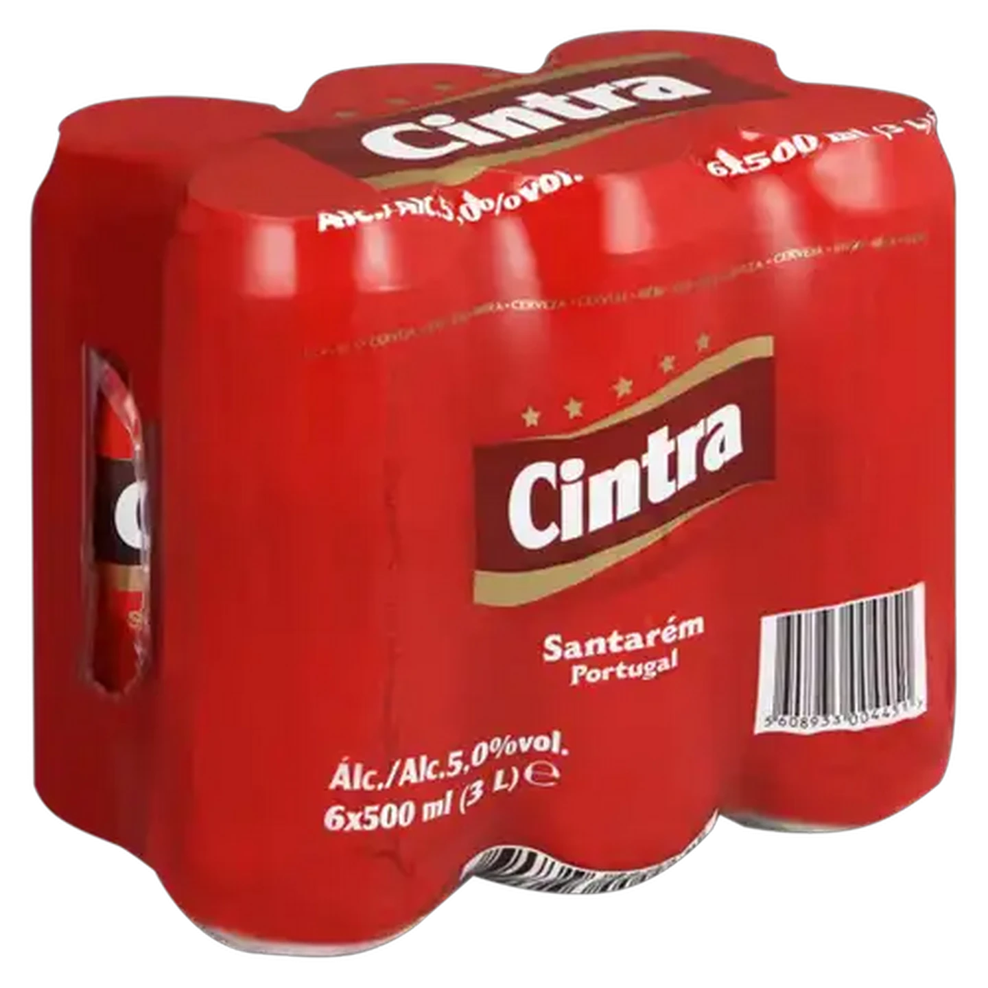 Image of Cintra Portugal Beer Cans 6 x 500ml