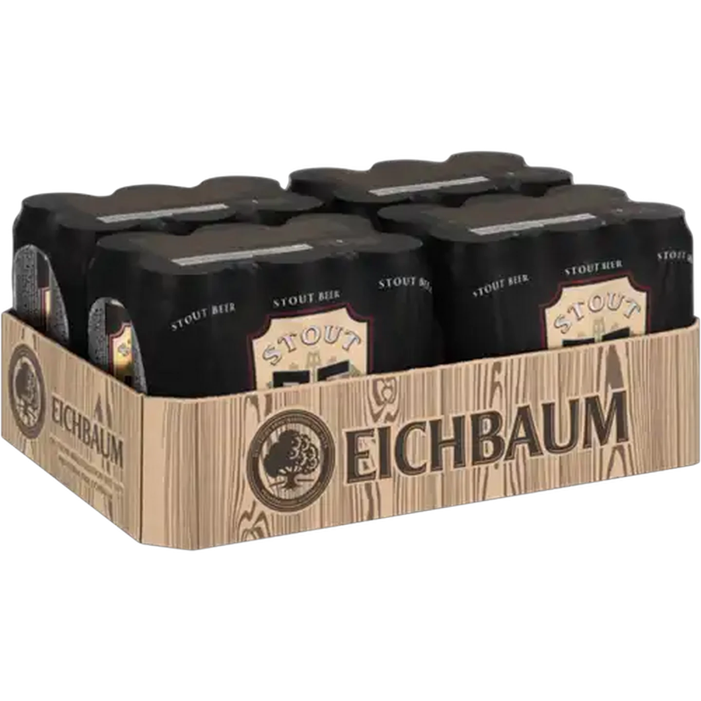 Image of Eichbaum Stout Beer Cans 24 x 500ml