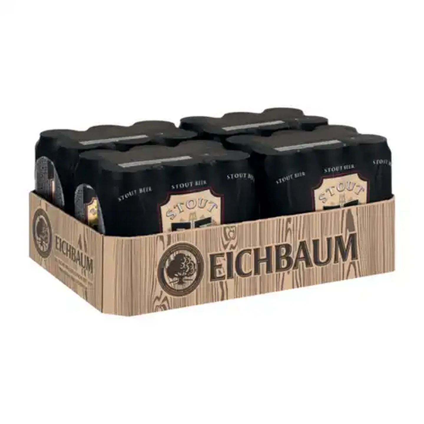 Image of Eichbaum Stout Beer Cans 24 x 500ml