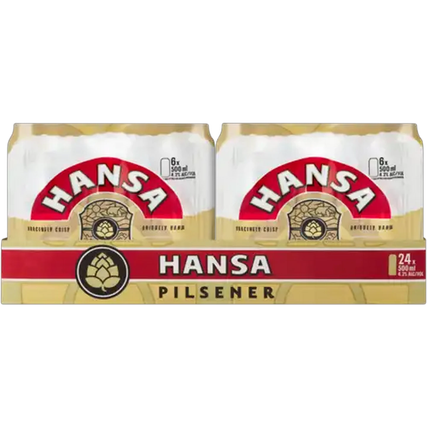 Image of Hansa Pilsener Beer Cans 24 x 500ml