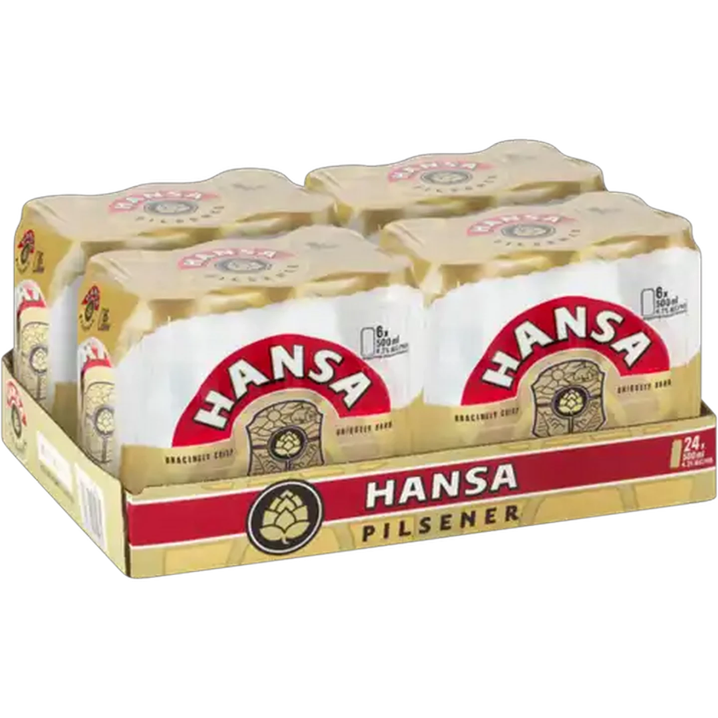 Image of Hansa Pilsener Beer Cans 24 x 500ml