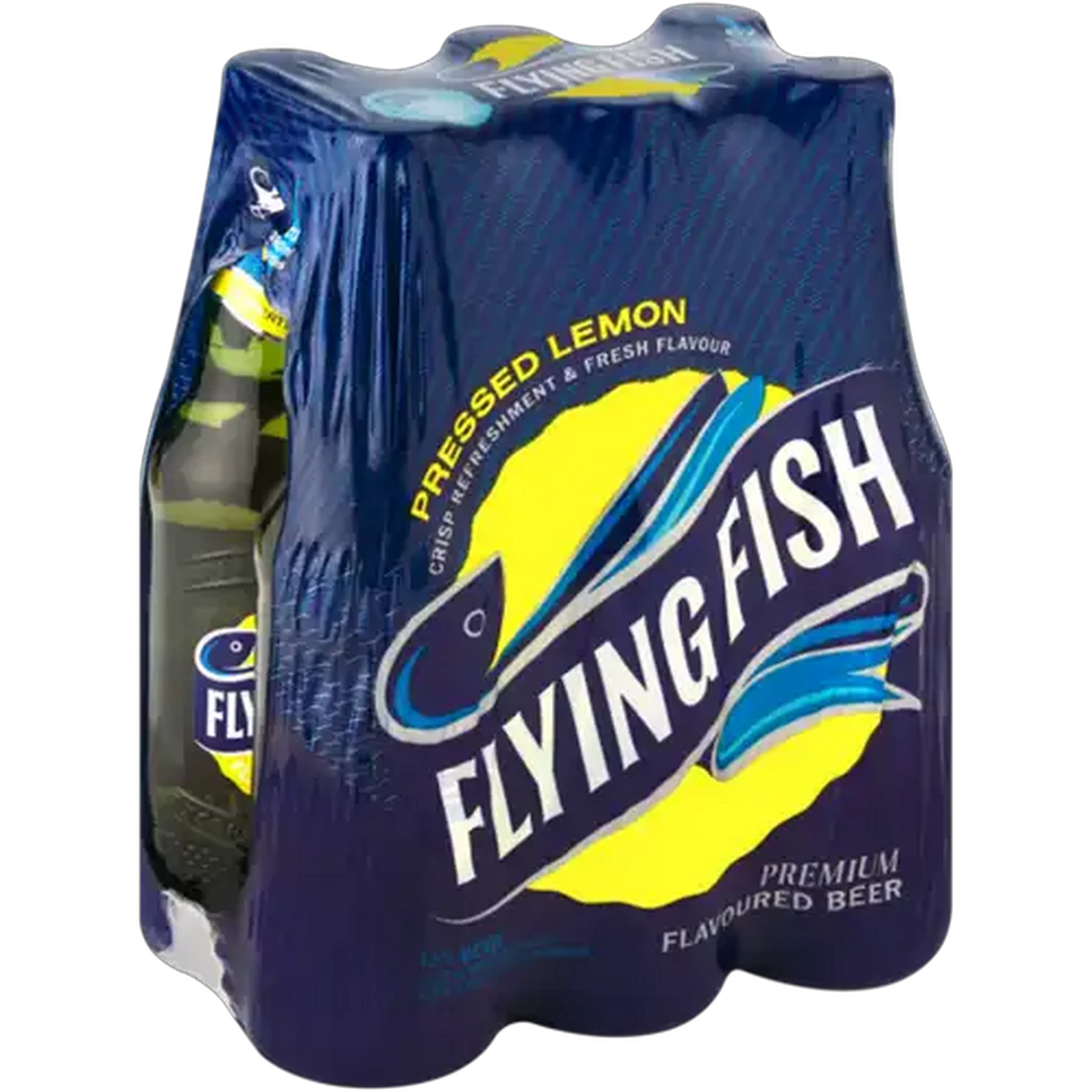 Image of Flying Fish Pressed Lemon Flavoured Premium Beer Bottles 6 x 330ml