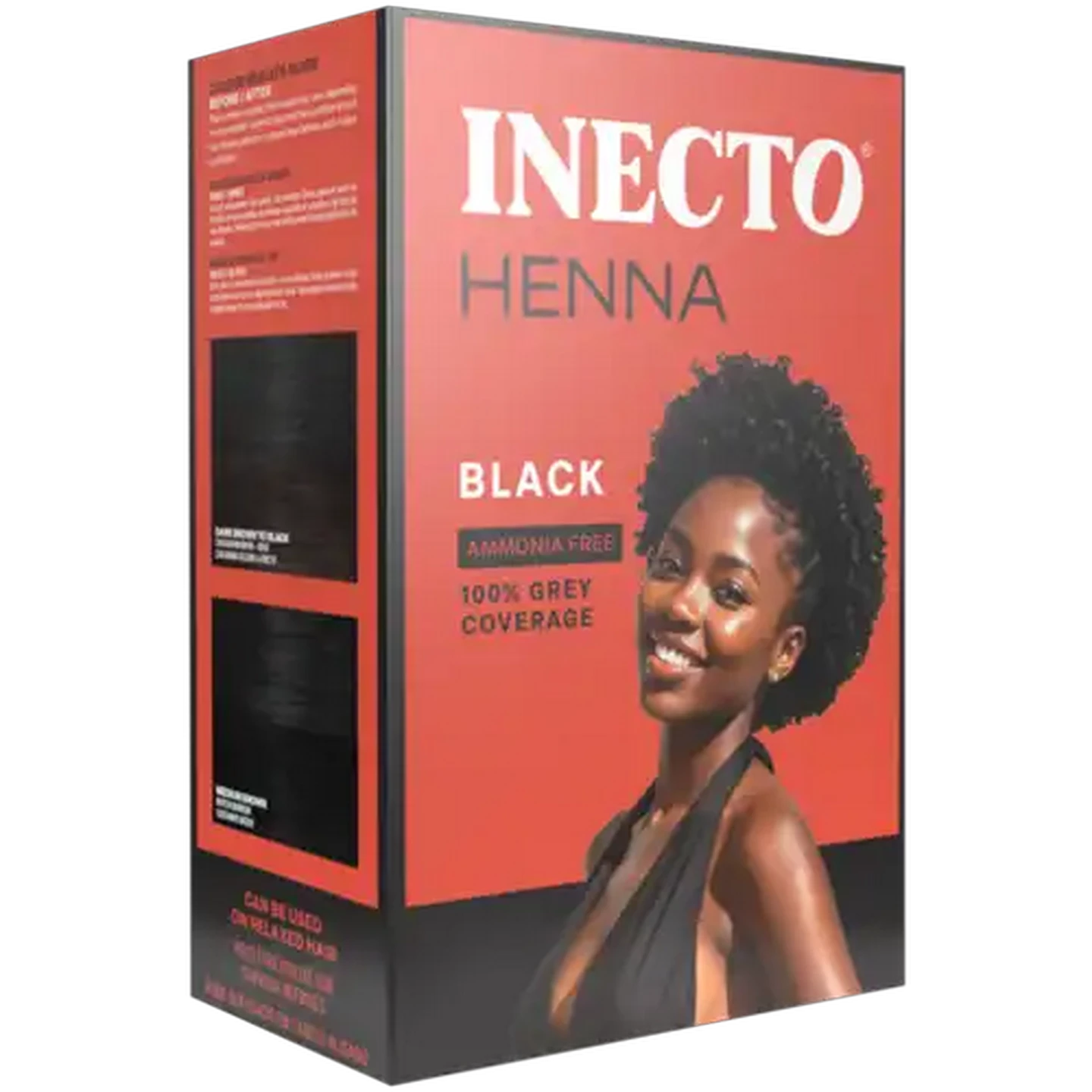 Image of Inecto Black Henna Hair Dye 3 x 10g