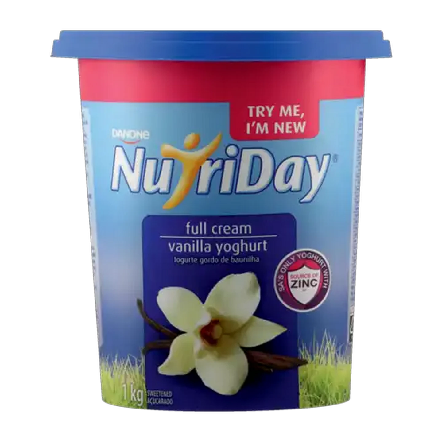 Image of Danone NutriDay Vanilla Flavoured Full Cream Yoghurt 1kg