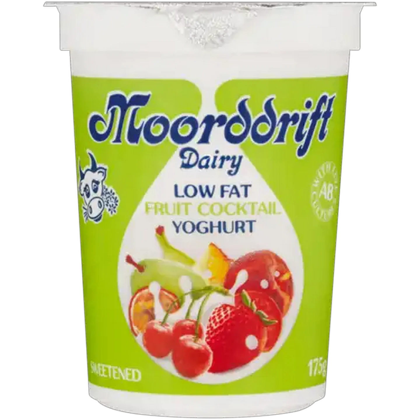 Image of Moorddrift Dairy Fruit Cocktail Low Fat Yoghurt 175g
