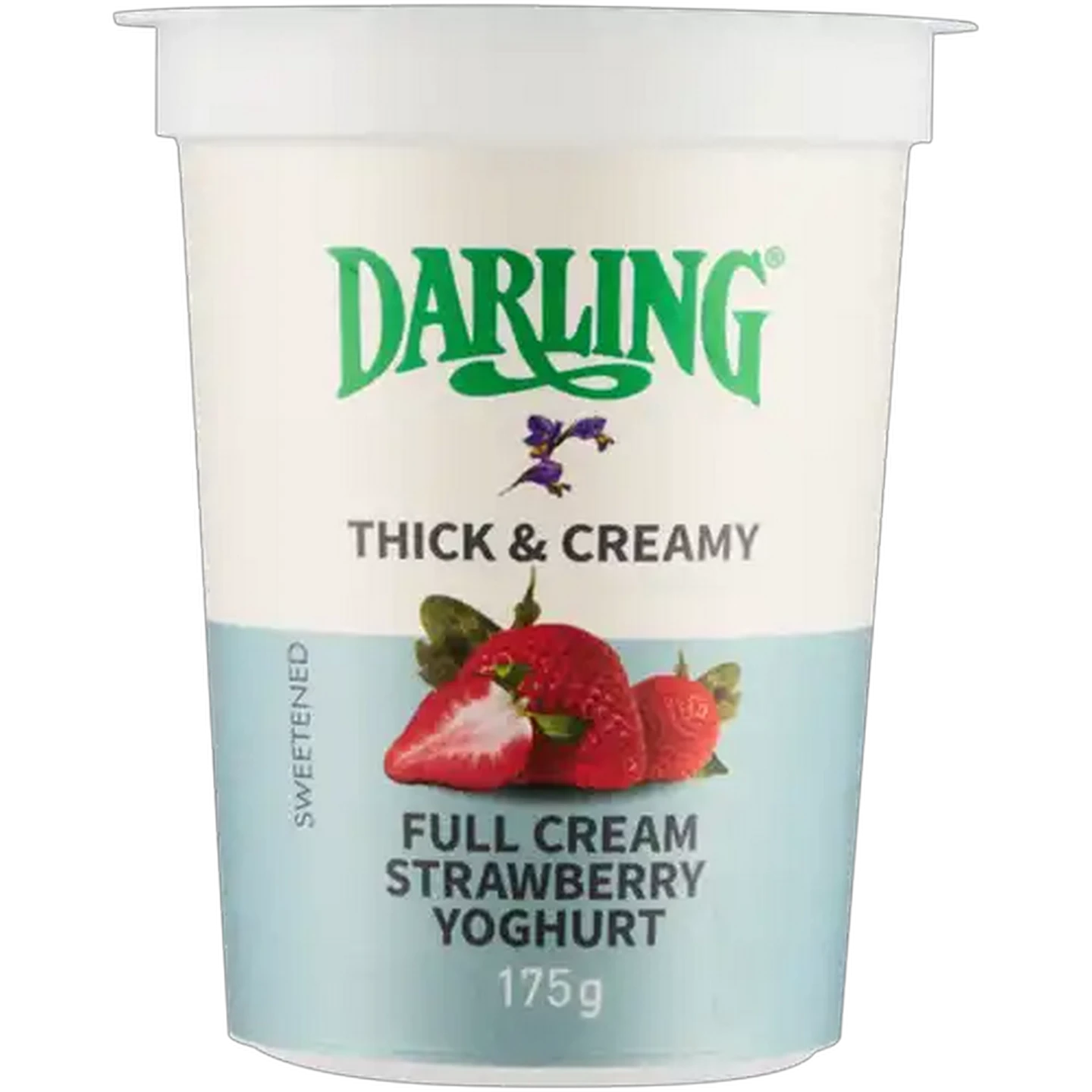 Image of Darling Full Cream Strawberry Yoghurt Tub 175g