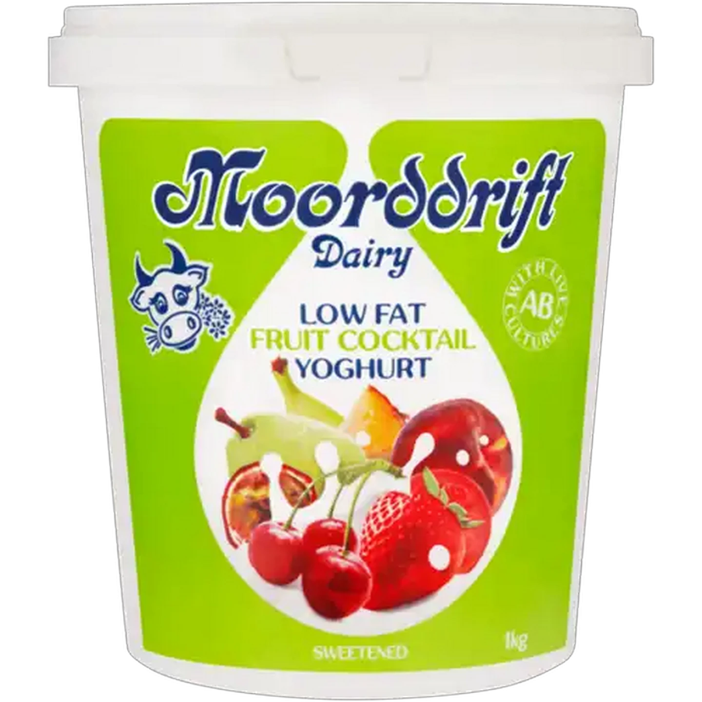 Image of Moorddrift Dairy Fruit Cocktail Low Fat Yoghurt 1kg