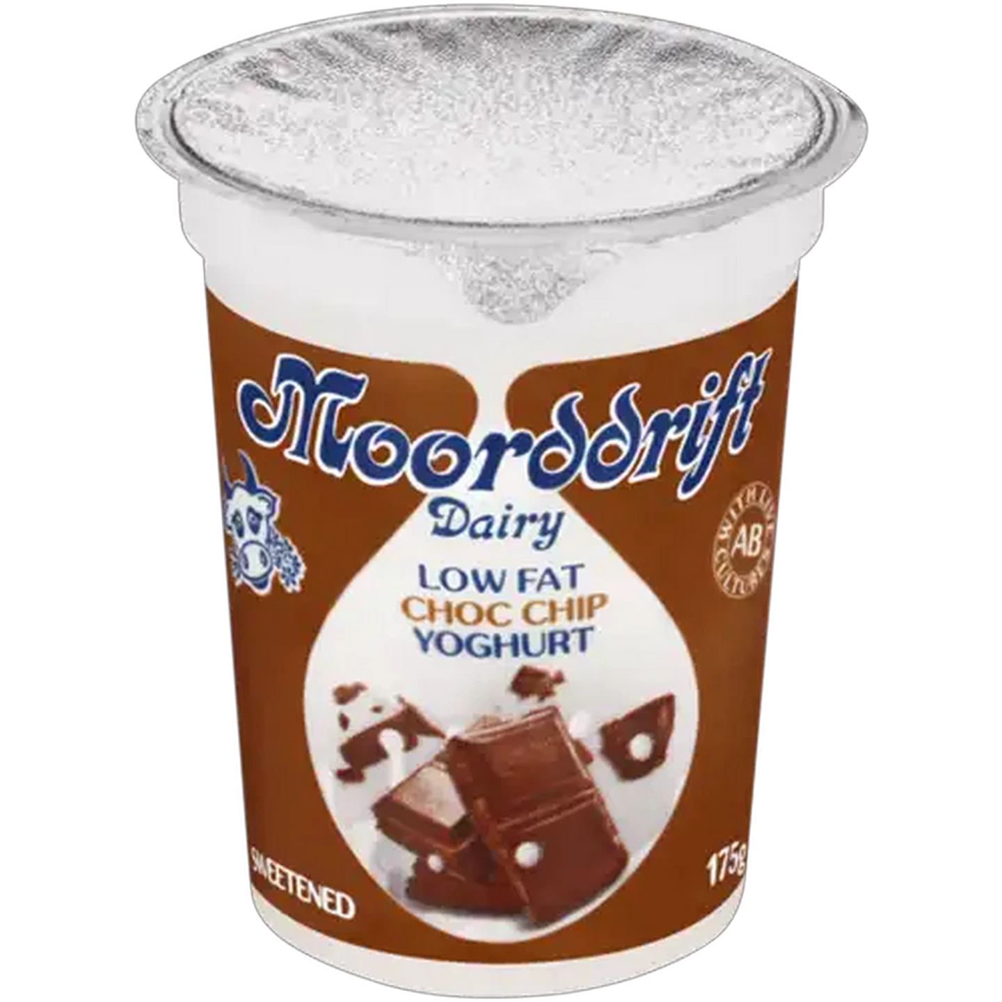Image of Moorddrift Dairy Choc Chip Low Fat Yoghurt 175g