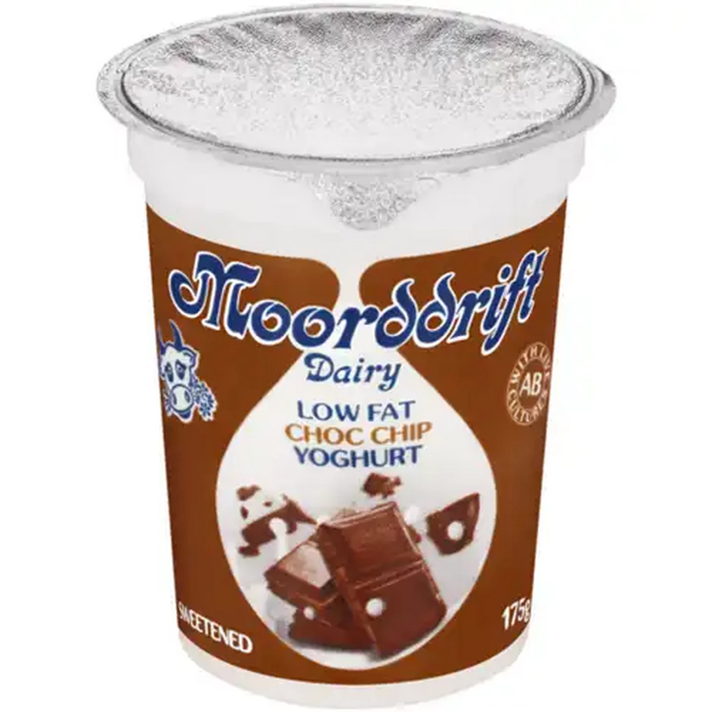 Image of Moorddrift Dairy Choc Chip Low Fat Yoghurt 175g
