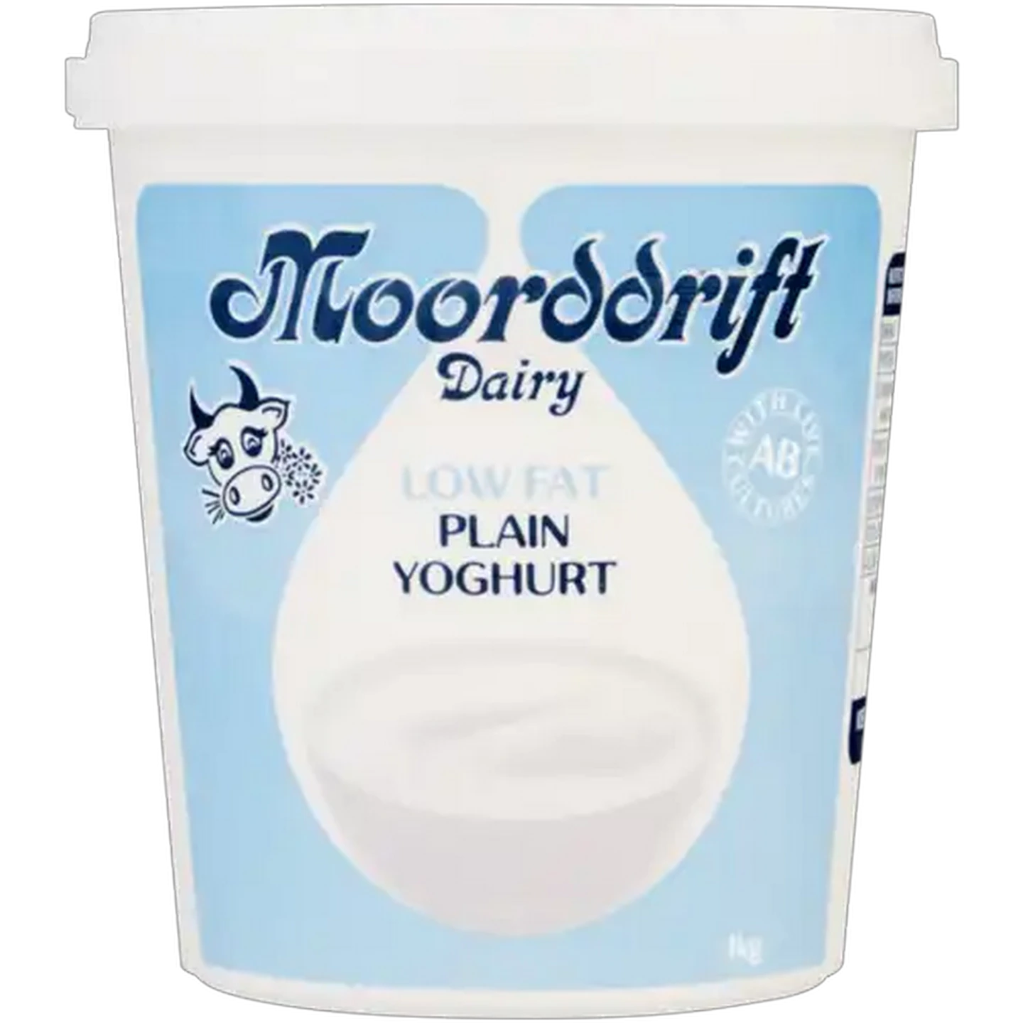 Image of Moorddrift Dairy Plain Low Fat Yoghurt 1kg