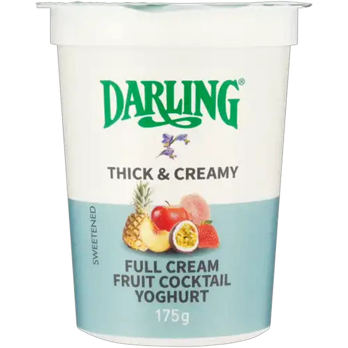 Image of Darling Thick & Creamy Fruit Cocktail Full Cream Yoghurt 175g