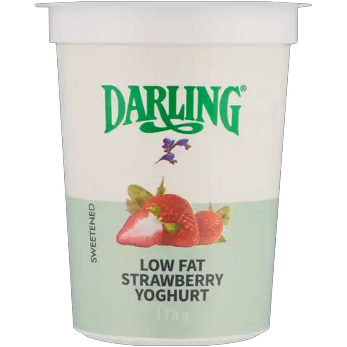 Image of Darling Strawberry Flavoured Low Fat Yoghurt 175g