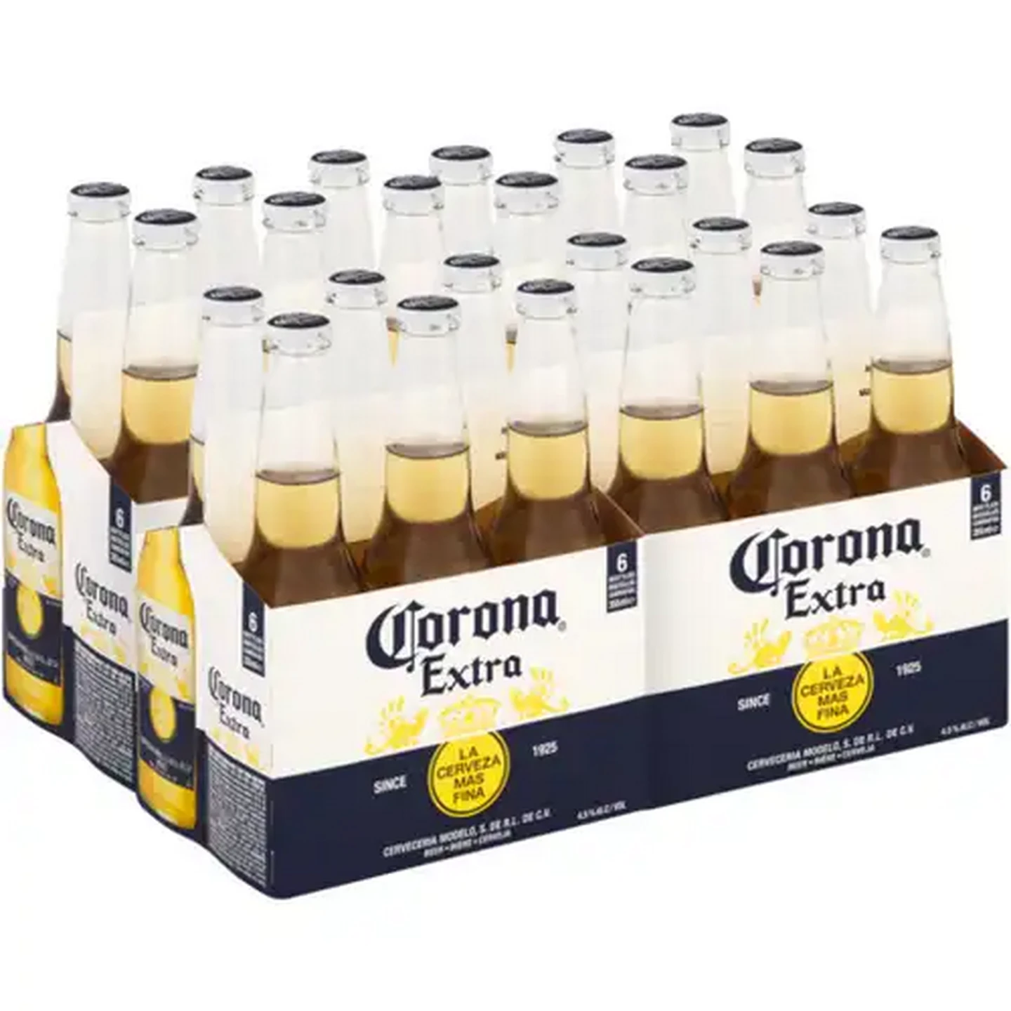 Image of Corona Extra Beer Bottles 24 x 355ml