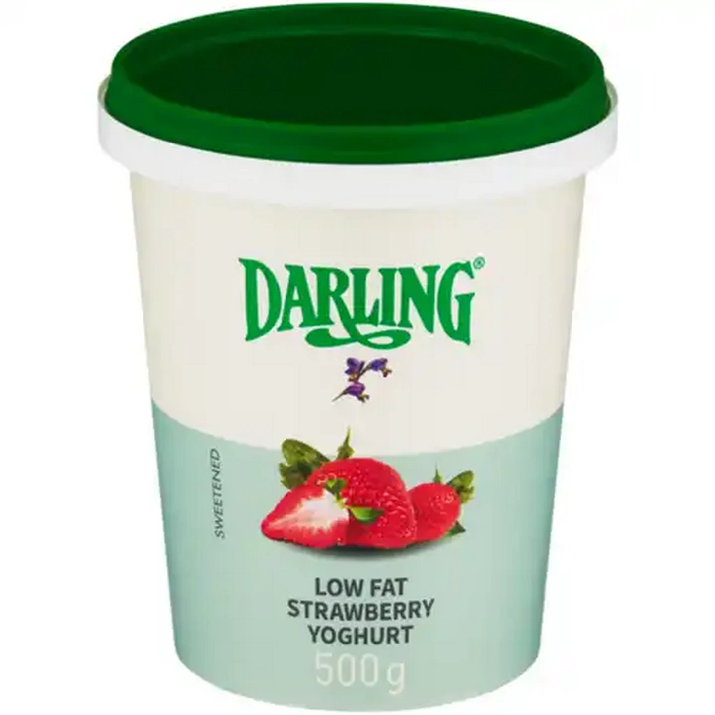 Image of Darling Strawberry Flavoured Low Fat Yoghurt 500g