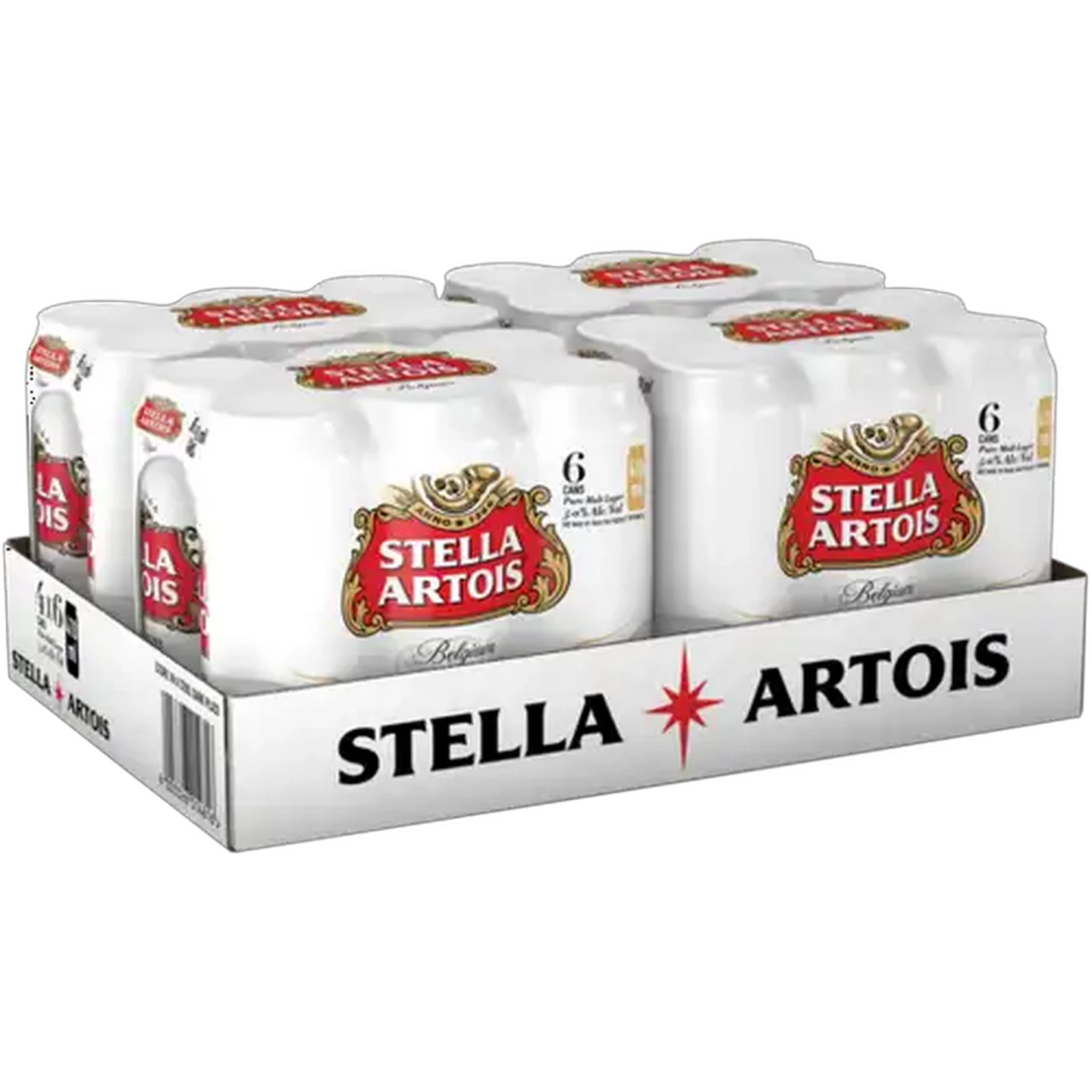 Image of Stella Artois Beer Cans 24 x 410ml