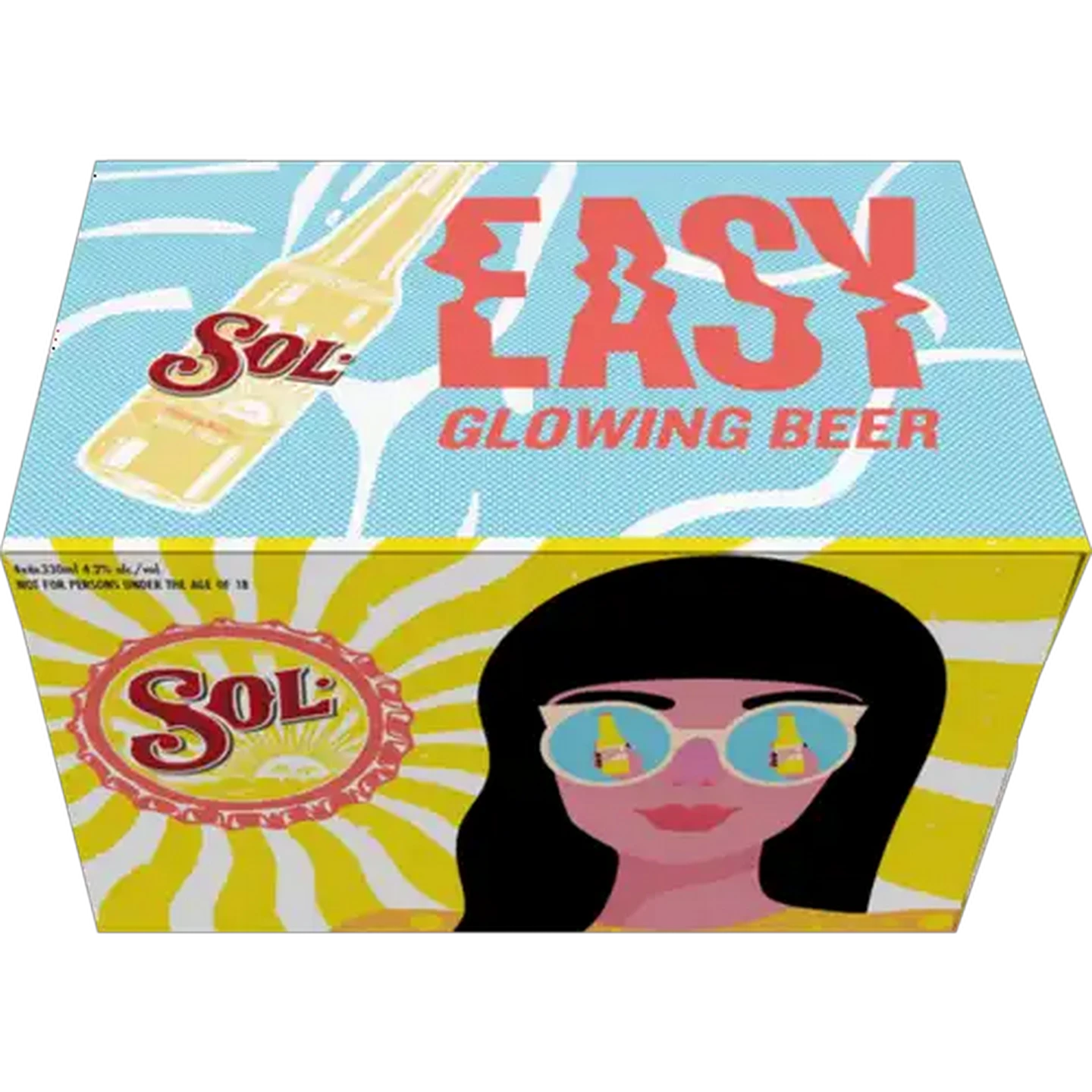 Image of Sol Premium Lager Beer Bottles 24 x 330ml