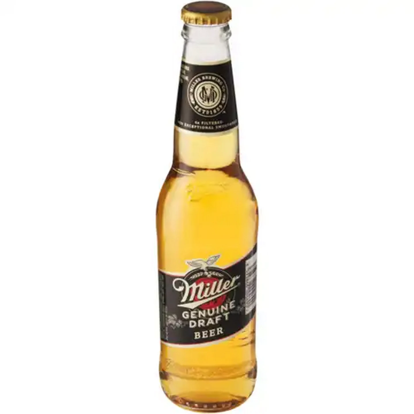 Image of Miller Genuine Draft Beer Bottle 330ml
