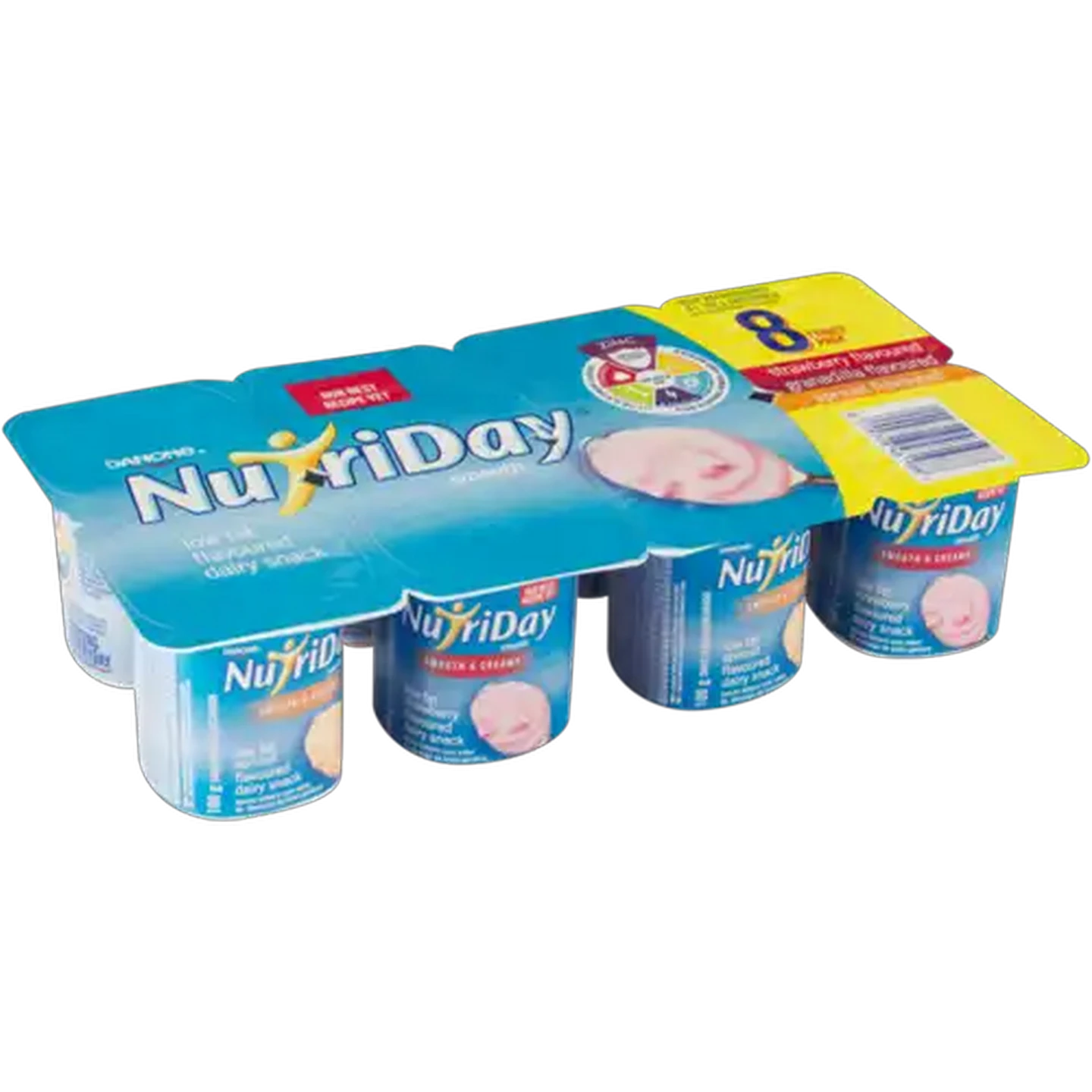 Image of Danone NutriDay Low Fat Dairy Snack Mix Pack 8 x 100g