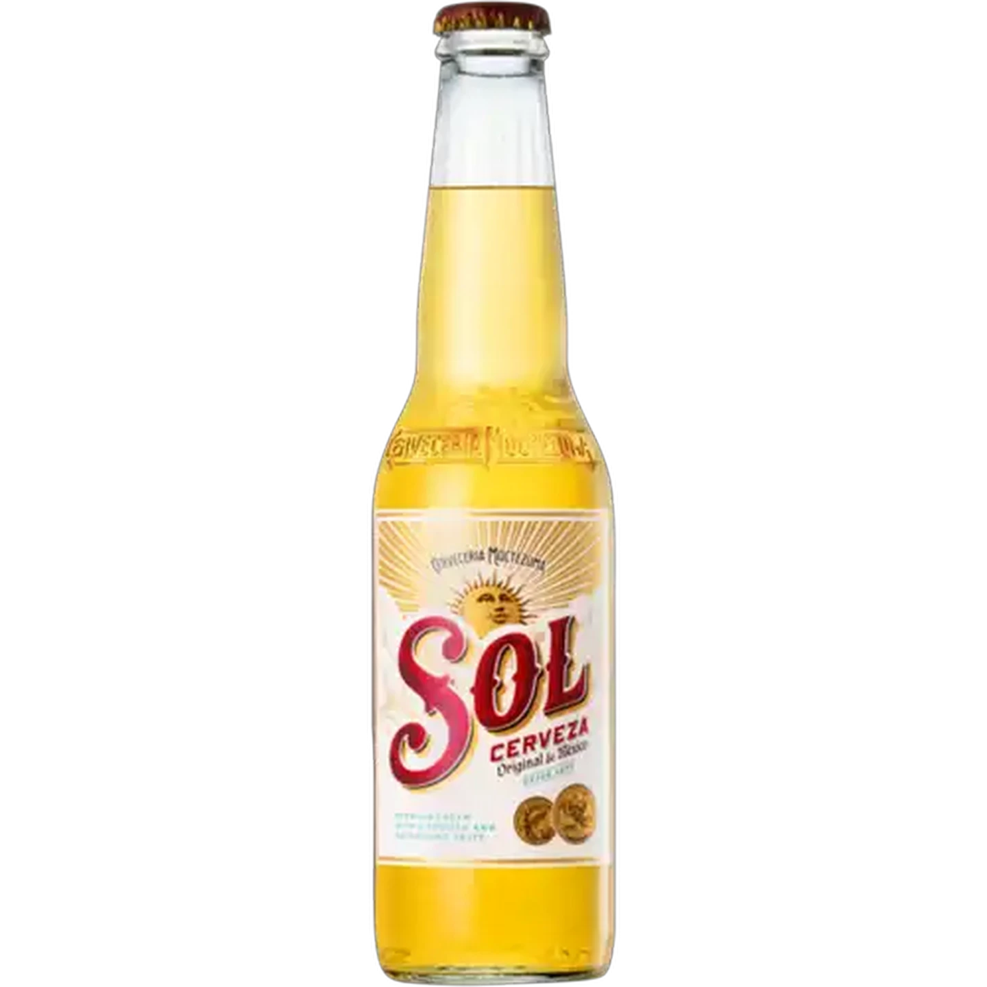 Image of Sol Premium Lager Beer Bottle 330ml