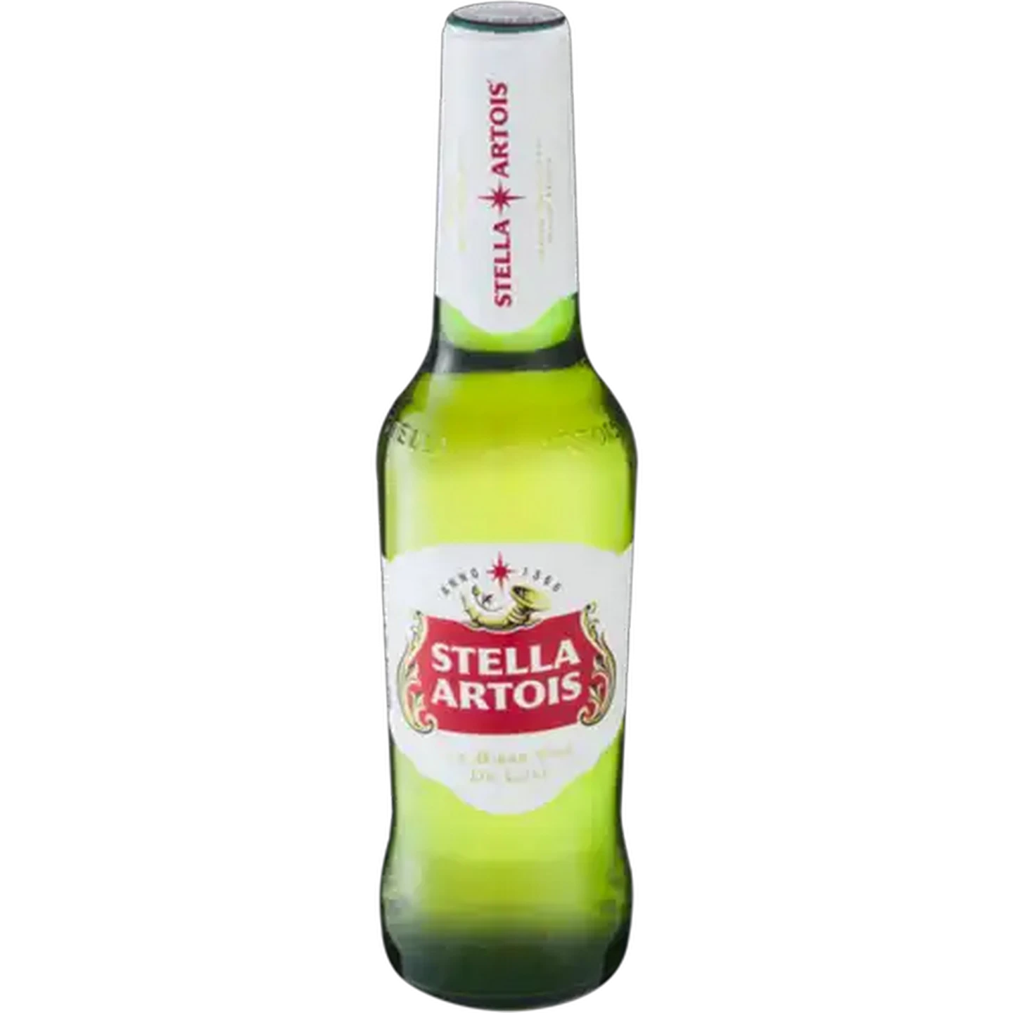 Image of Stella Artois Pure Malt Lager Beer Bottle 330ml