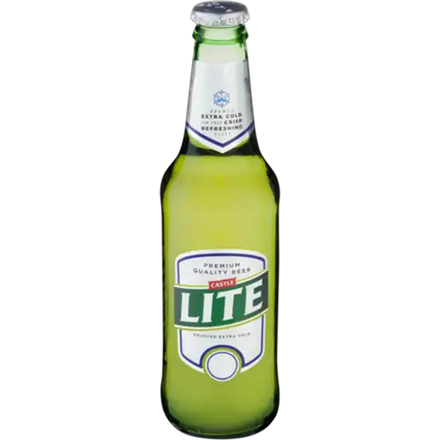 Image of Castle Lite Premium Beer Bottle 330ml