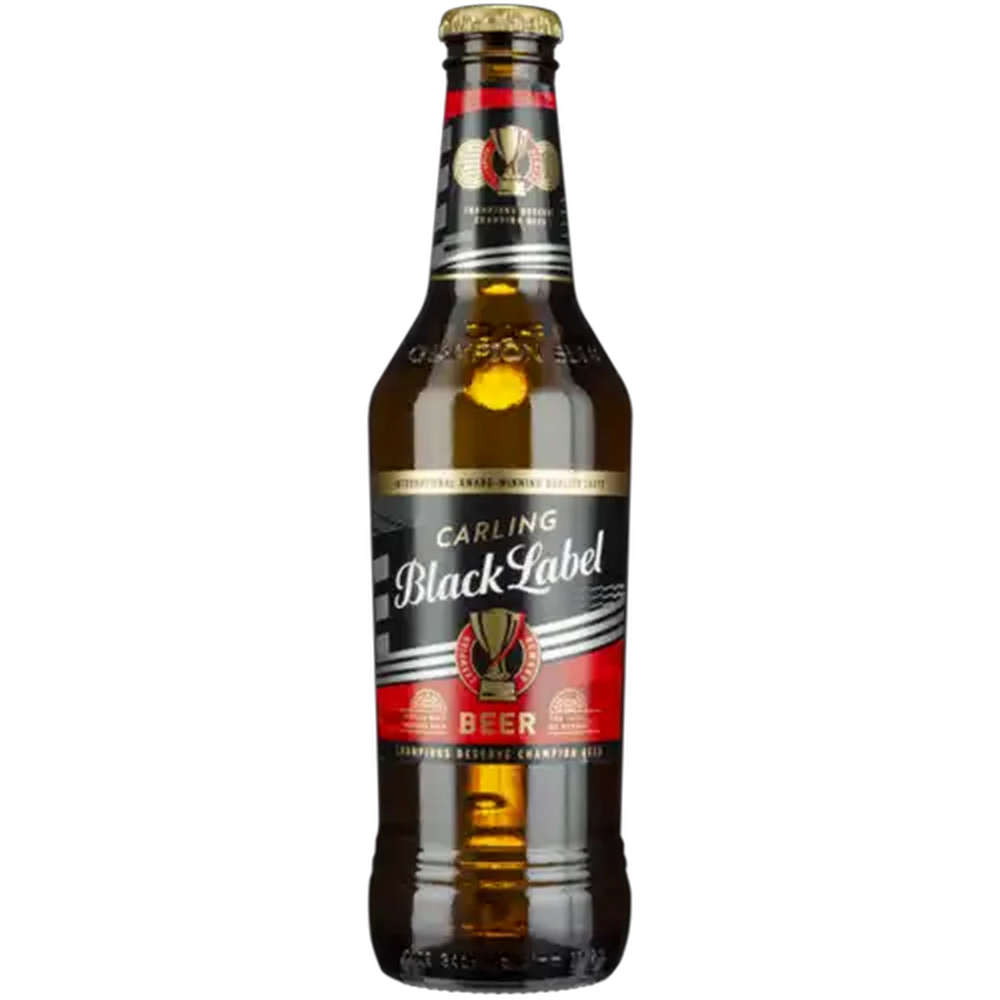 Image of Carling Black Label Beer Bottle 330ml