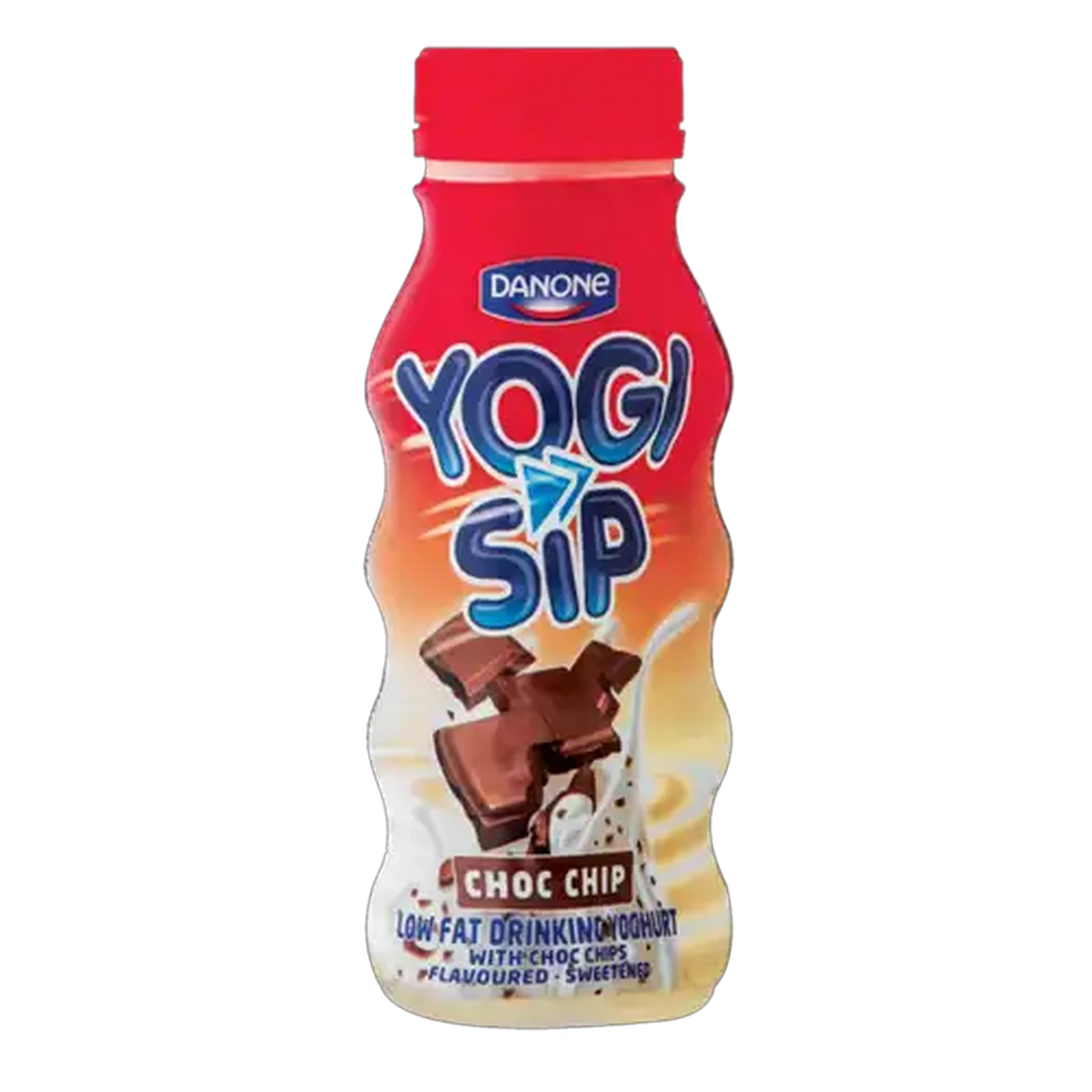 Image of Danone Yogi Sip Choc Chip Flavoured Low Fat Drinking Yoghurt 250g