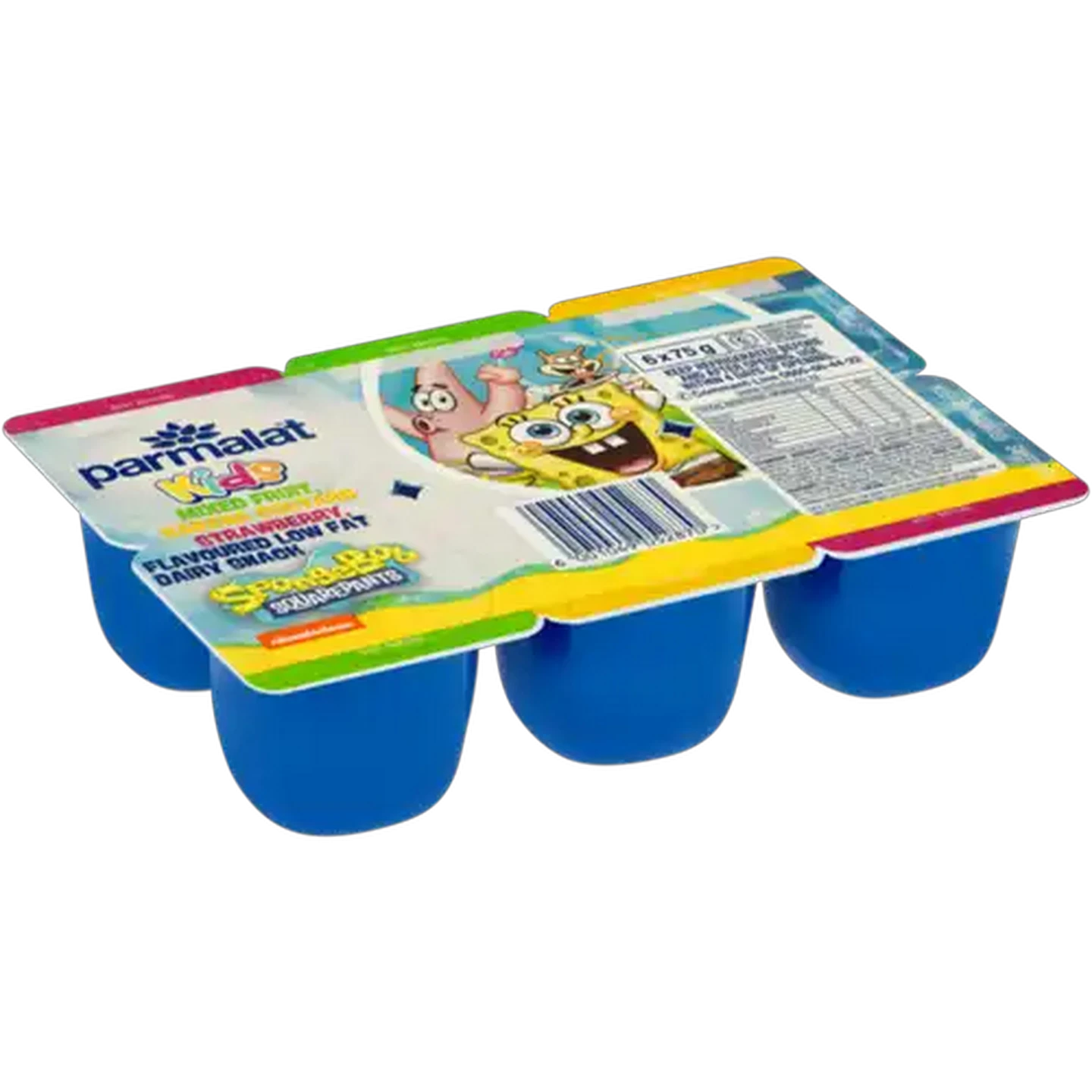 Image of Parmalat Kids Assorted Flavoured Low Fat Dairy Snack 6 x 75g
