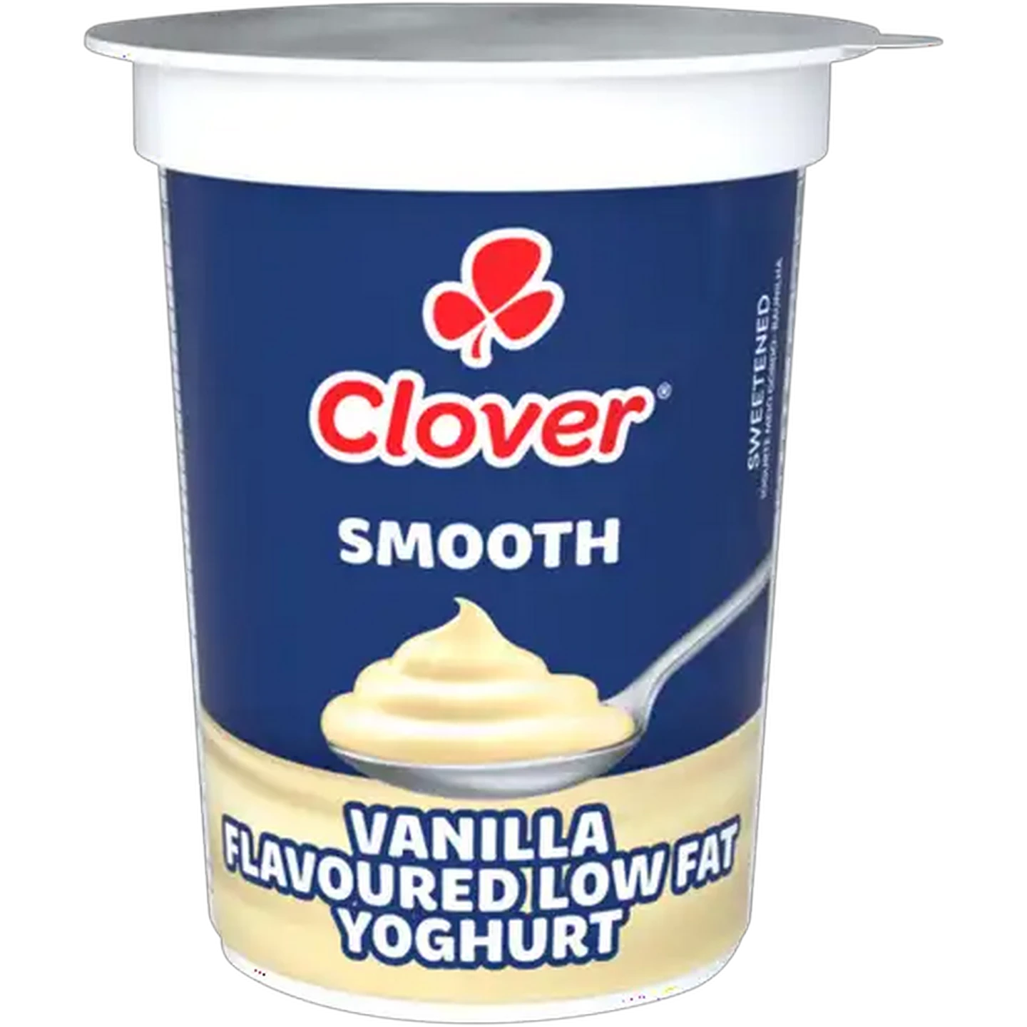 Image of Clover Vanilla Flavoured Smooth Low Fat Yoghurt 150g