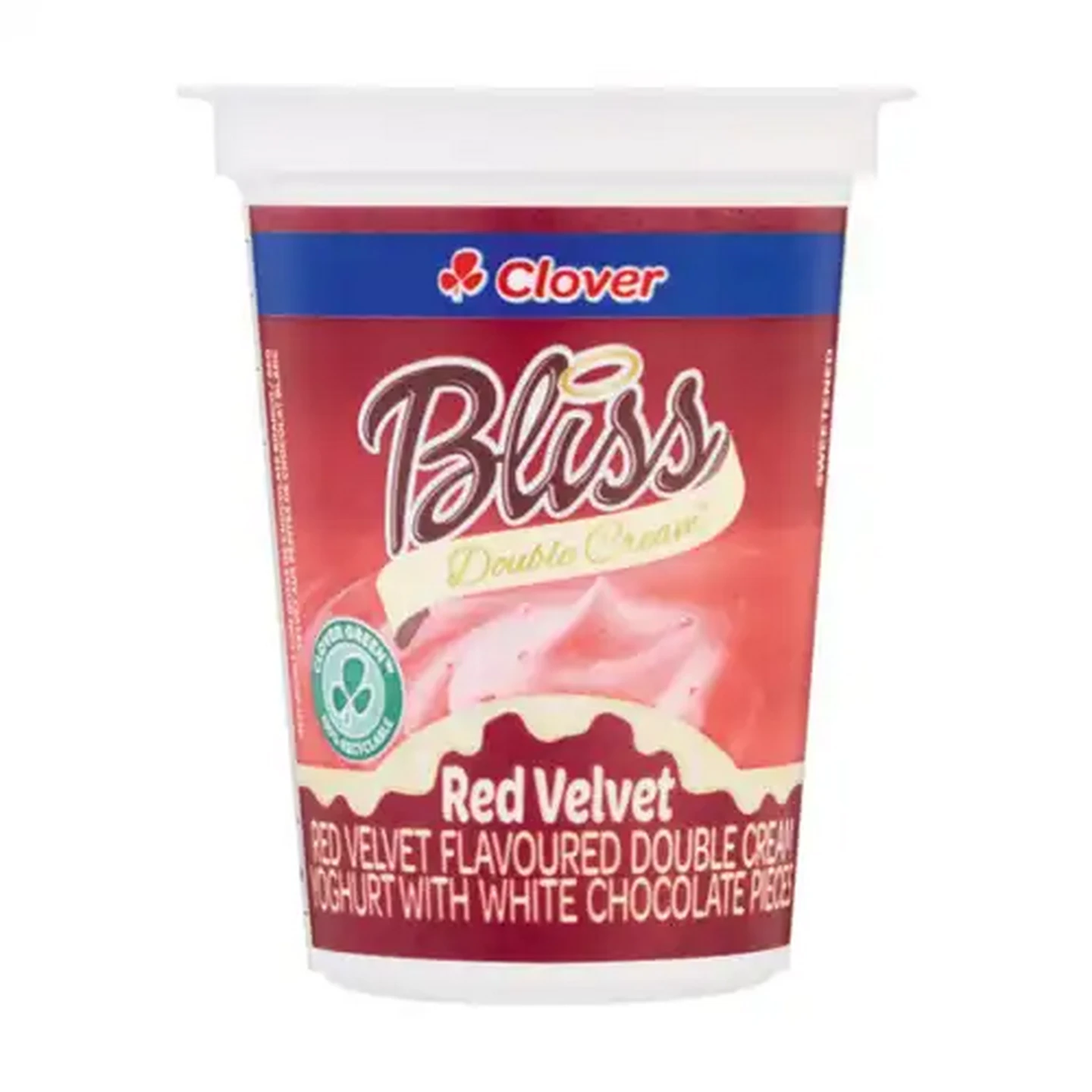 Image of Clover Bliss Red Velvet Double Cream Yoghurt 150g