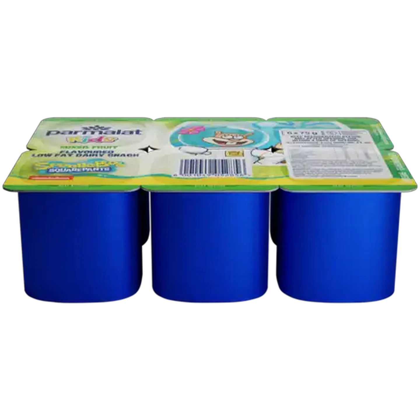 Image of Parmalat Kids Mixed Fruit Flavoured Low Fat Dairy Snack 6 x 75g