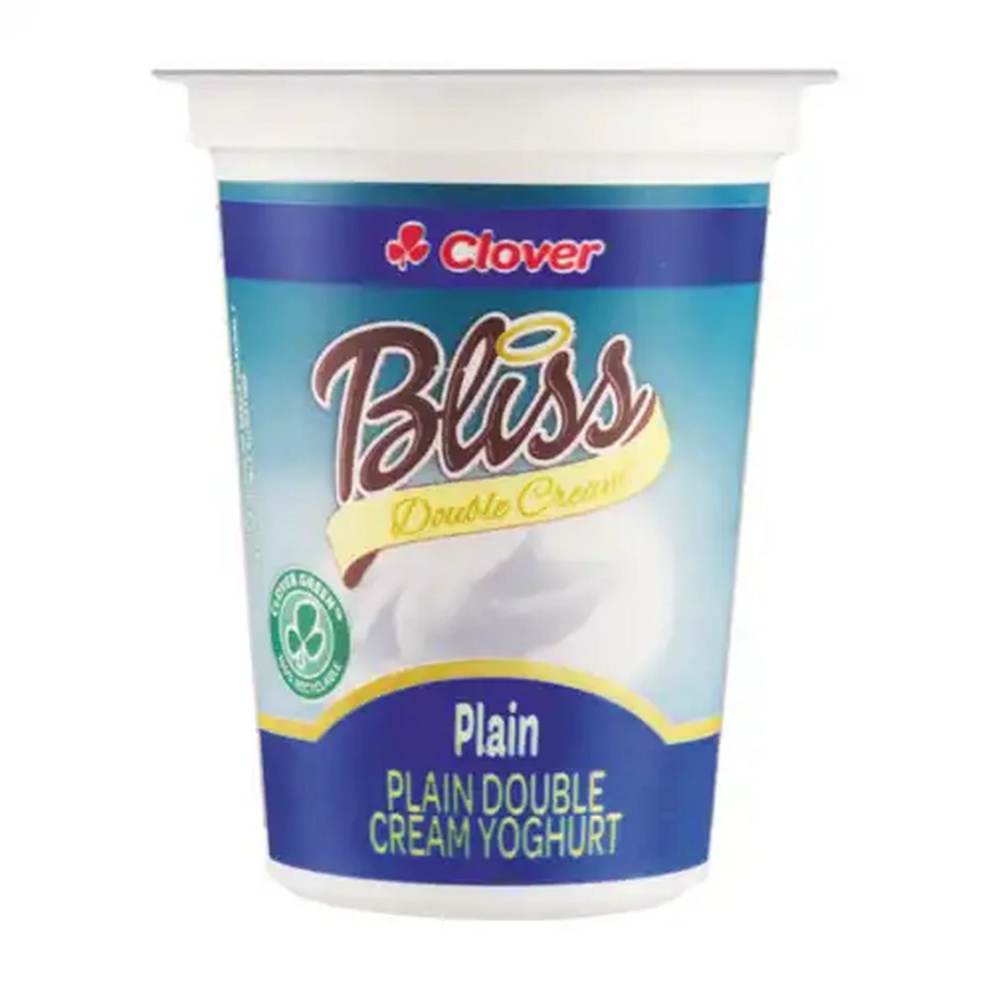 Image of Clover Bliss Plain Double Cream Yoghurt 150g